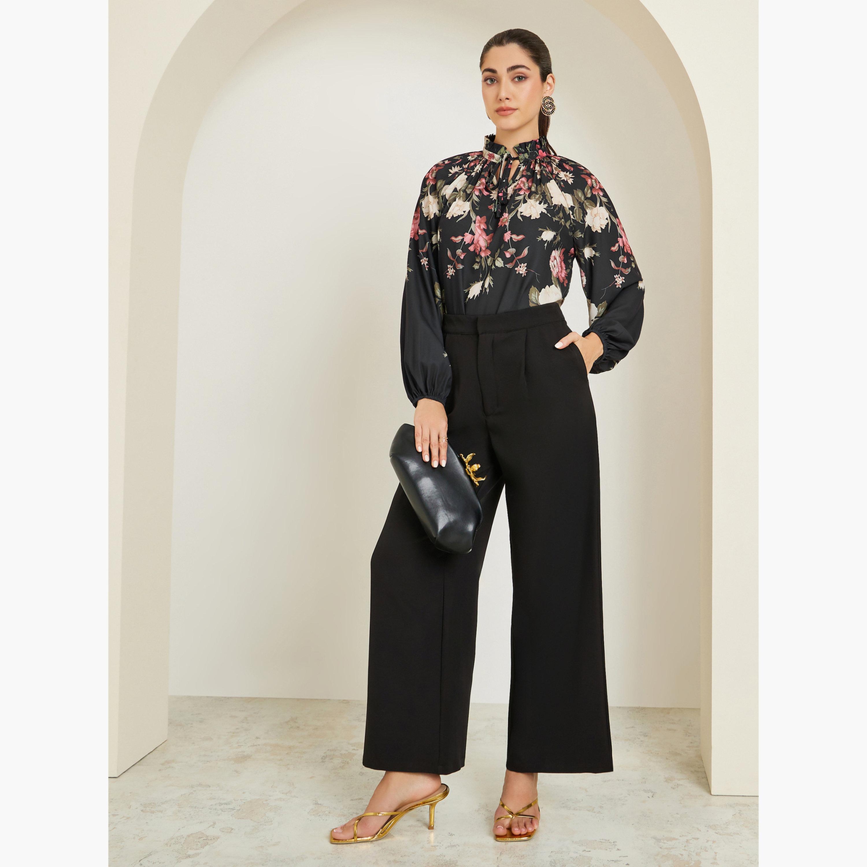 بلوزة بطبعة زهور-women-clothing-shirtsandblouses-blouses-image-2