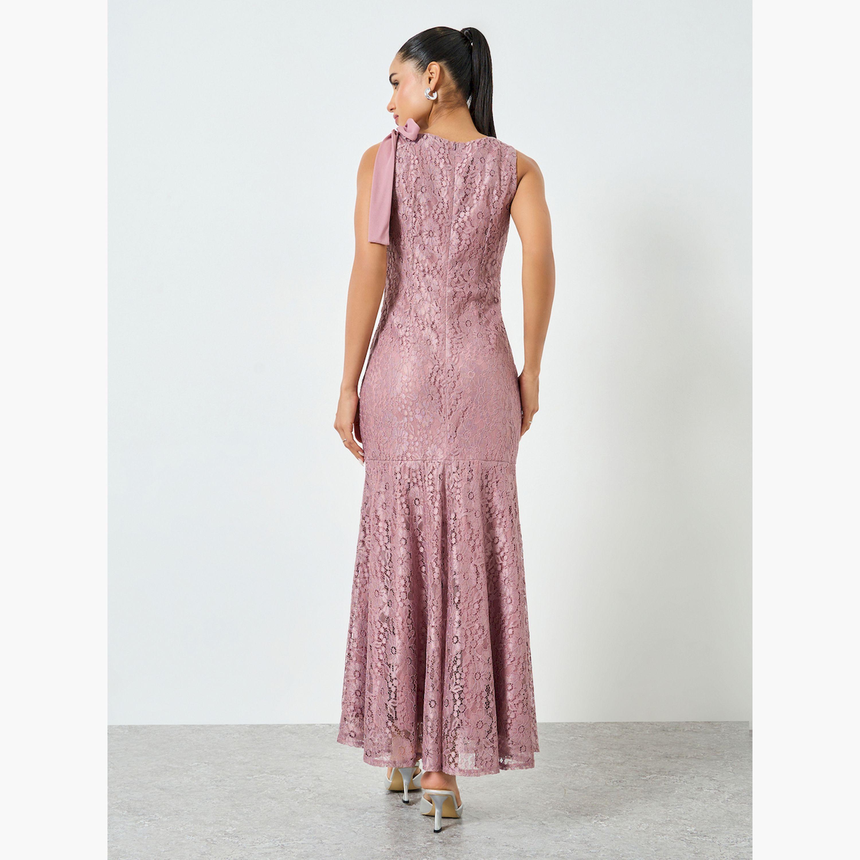 Styli Lilac Lace Sleeveless Mermaid Maxi Dress-women-clothing-dresses-image-3
