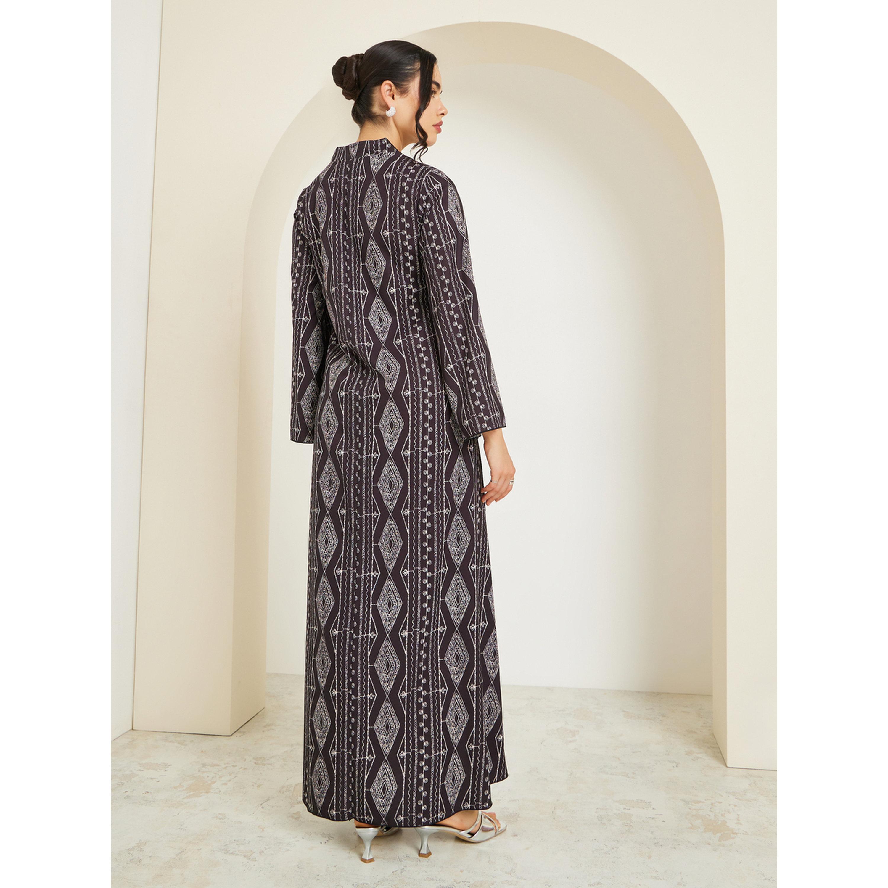 جلابية بطبعة كاملة بقصة واسعة-women-arabicclothing-jalabiyas-image-5