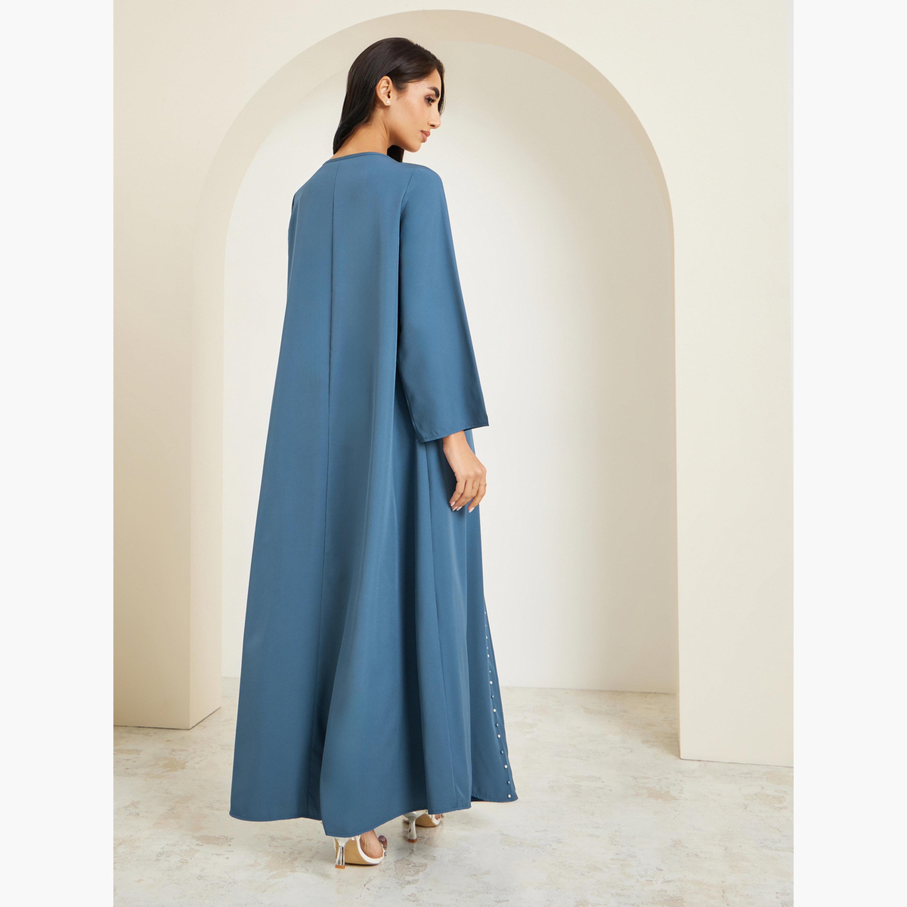جلابية مزينة باللؤلؤ-women-arabicclothing-jalabiyas-image-5