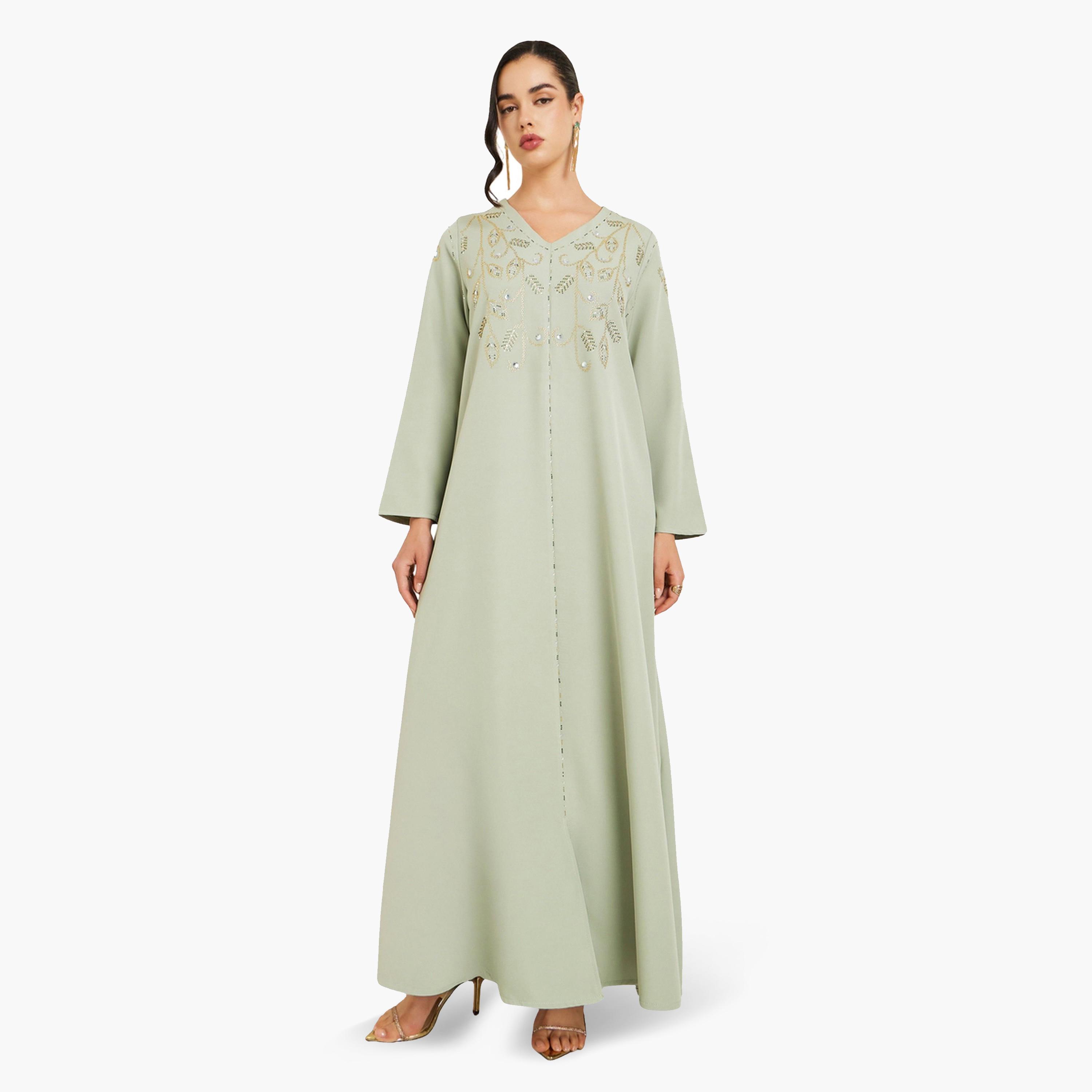 جلابية مطرزة-women-arabicclothing-jalabiyas-image-1
