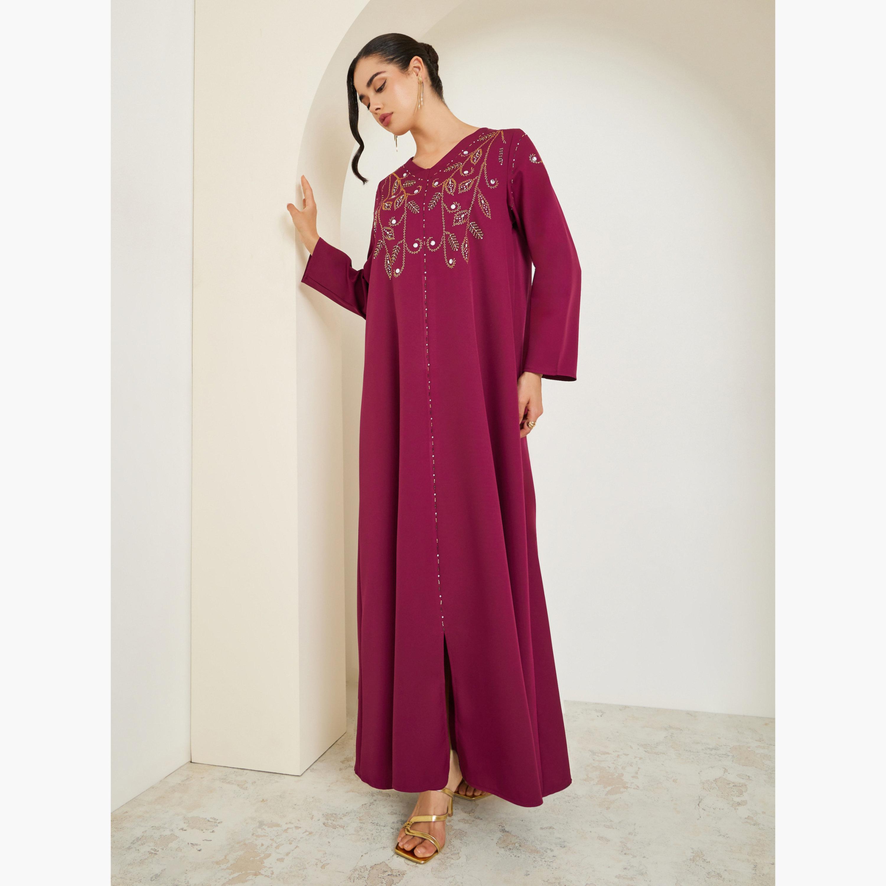 جلابية مطرزة-women-arabicclothing-jalabiyas-image-3