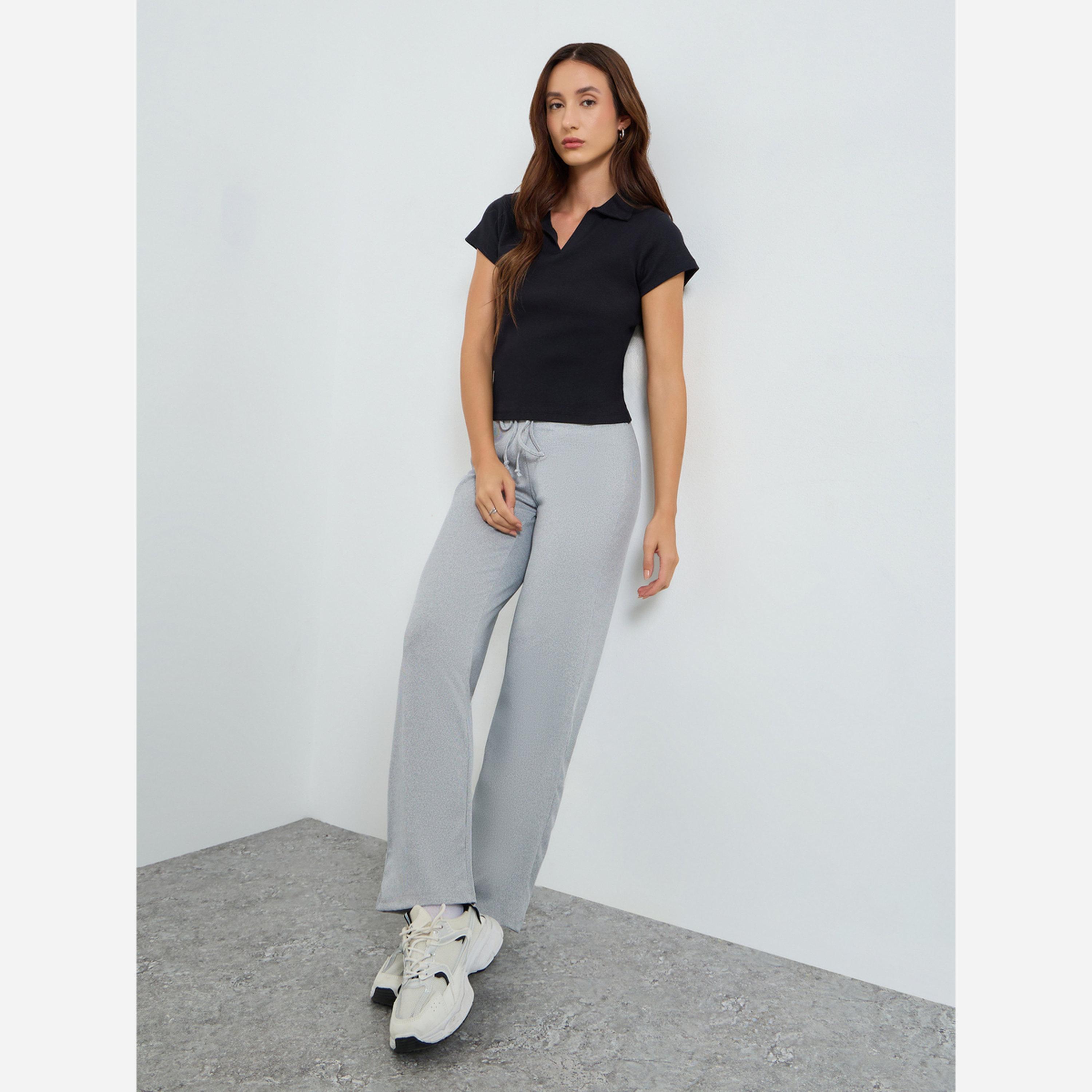 Take Two Women Solid Straight Leg Knitted Pants-women-clothing-bottoms-trousers-image-2