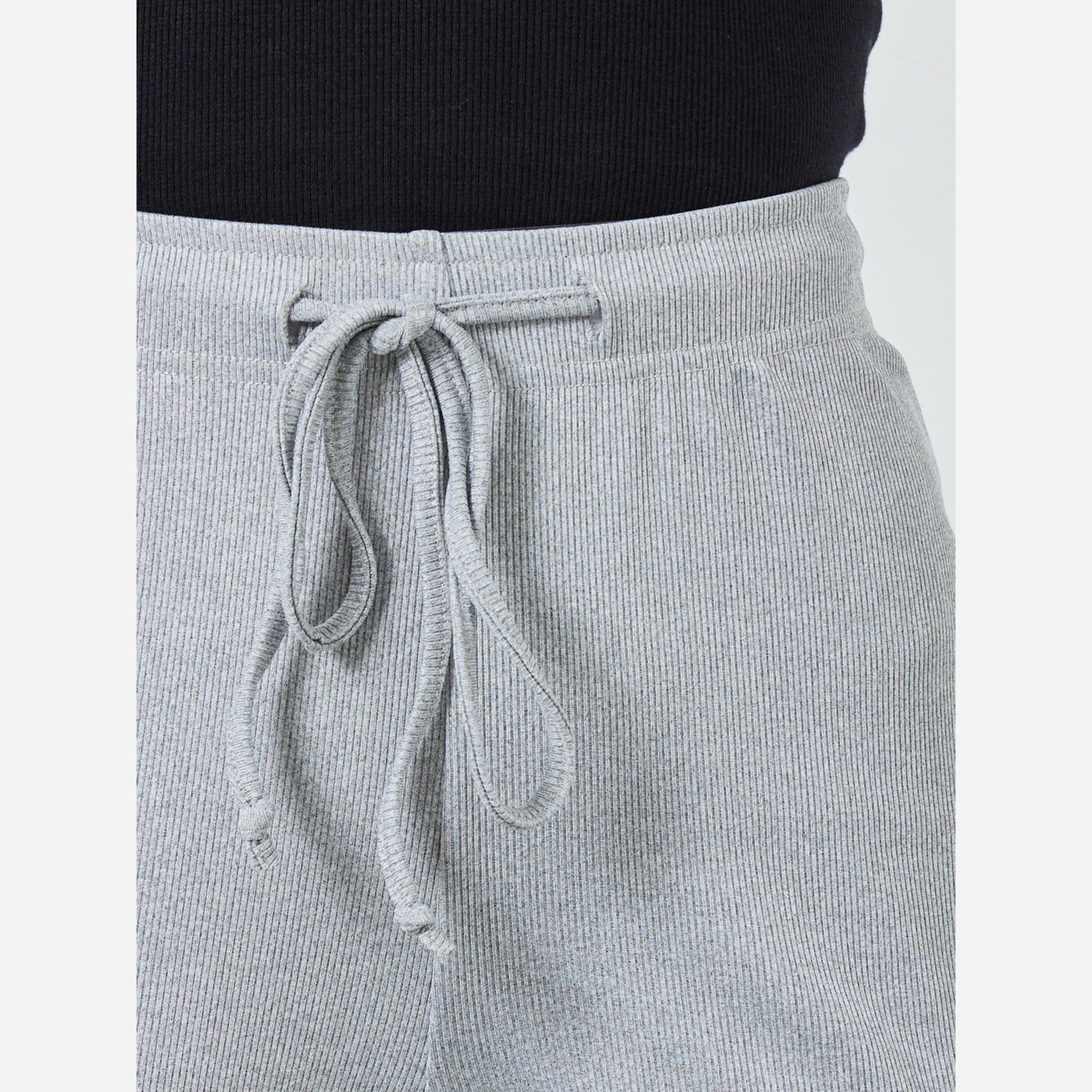 تيك تو - بنطال نسائي محبوك سادة قصة مستقيمة-women-clothing-bottoms-trousers-image-3