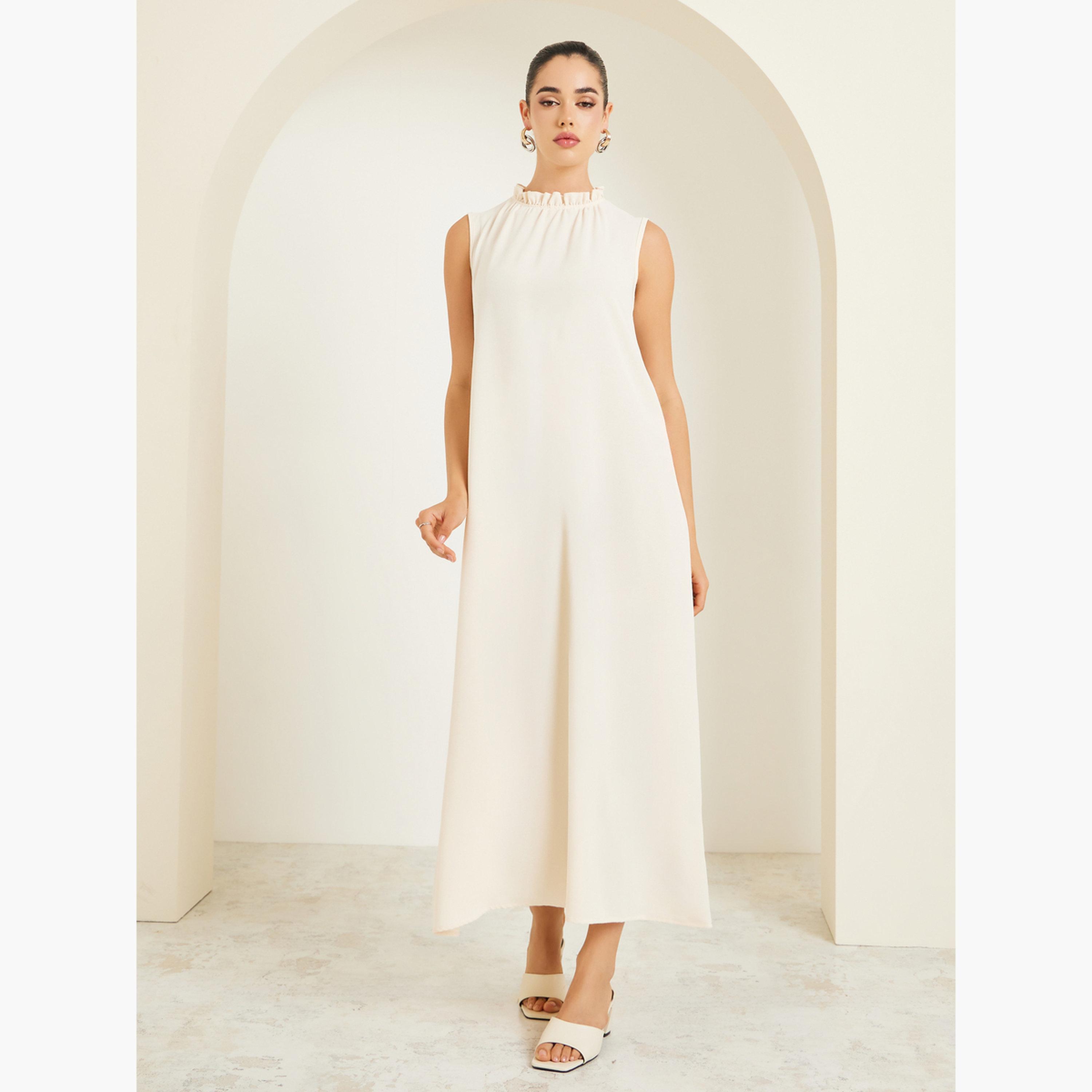 Styli Women Chiffon Printed Abaya and Dress Modest Set-women-clothing-shirtsandblouses-blouses-image-3