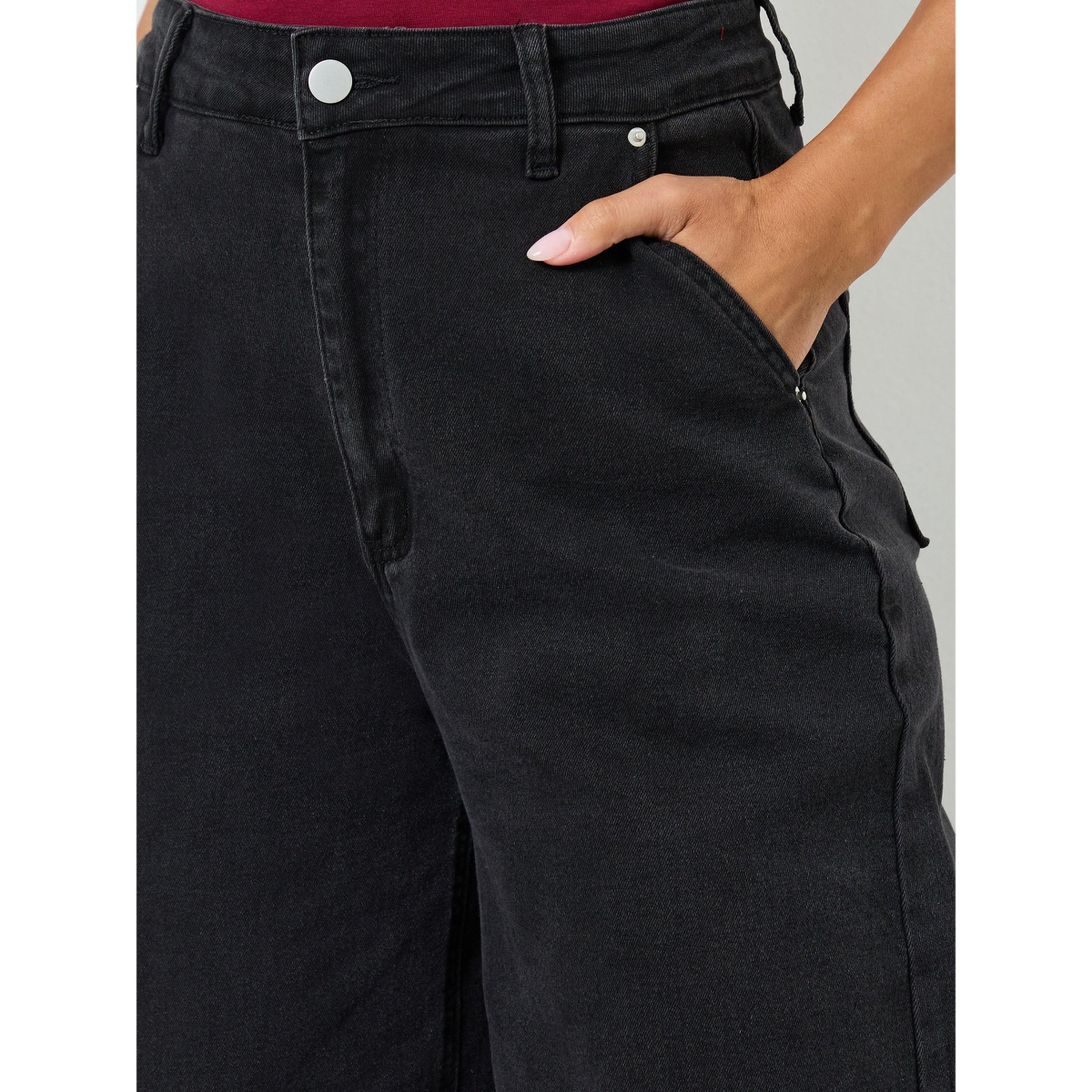 جينز بقصة أرجل واسعة وخصر عالي-women-clothing-bottoms-jeans-image-3