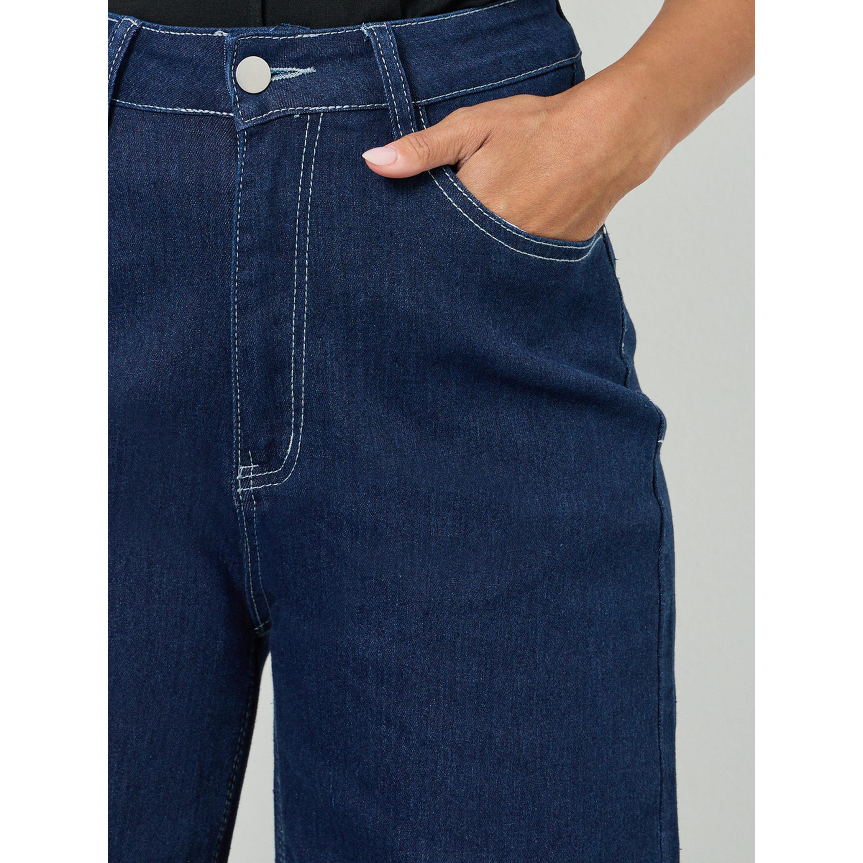 Styli Women Basic Straight Leg Washed Jeans-women-clothing-bottoms-jeans-image-3