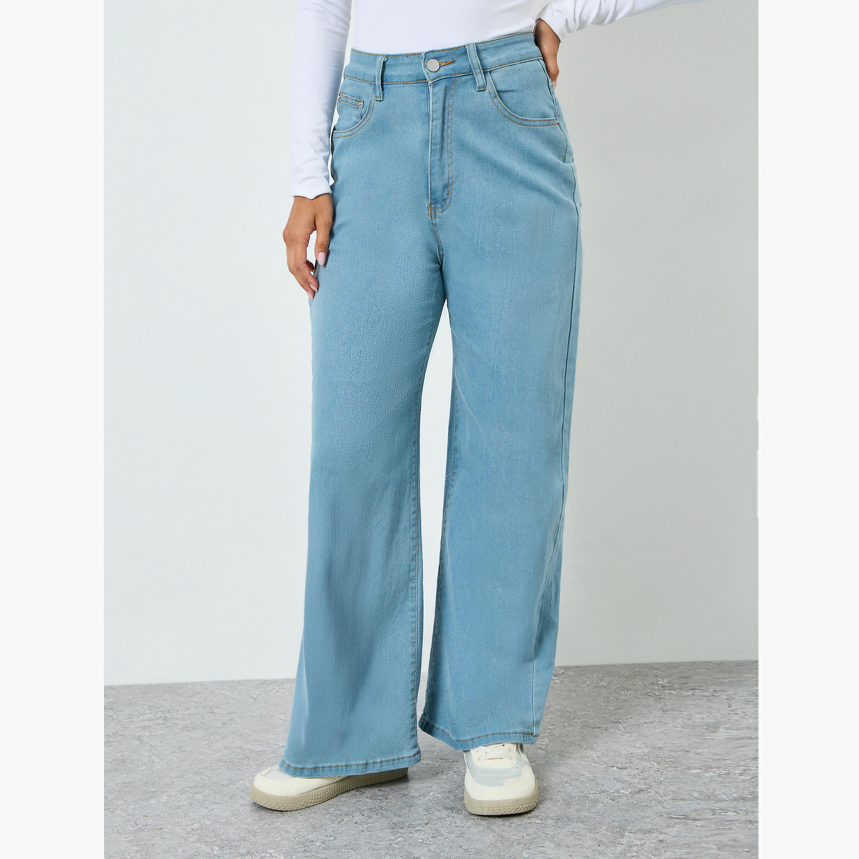 Styli Women High-Rise Wide Leg Jeans-women-clothing-bottoms-jeans-image-1