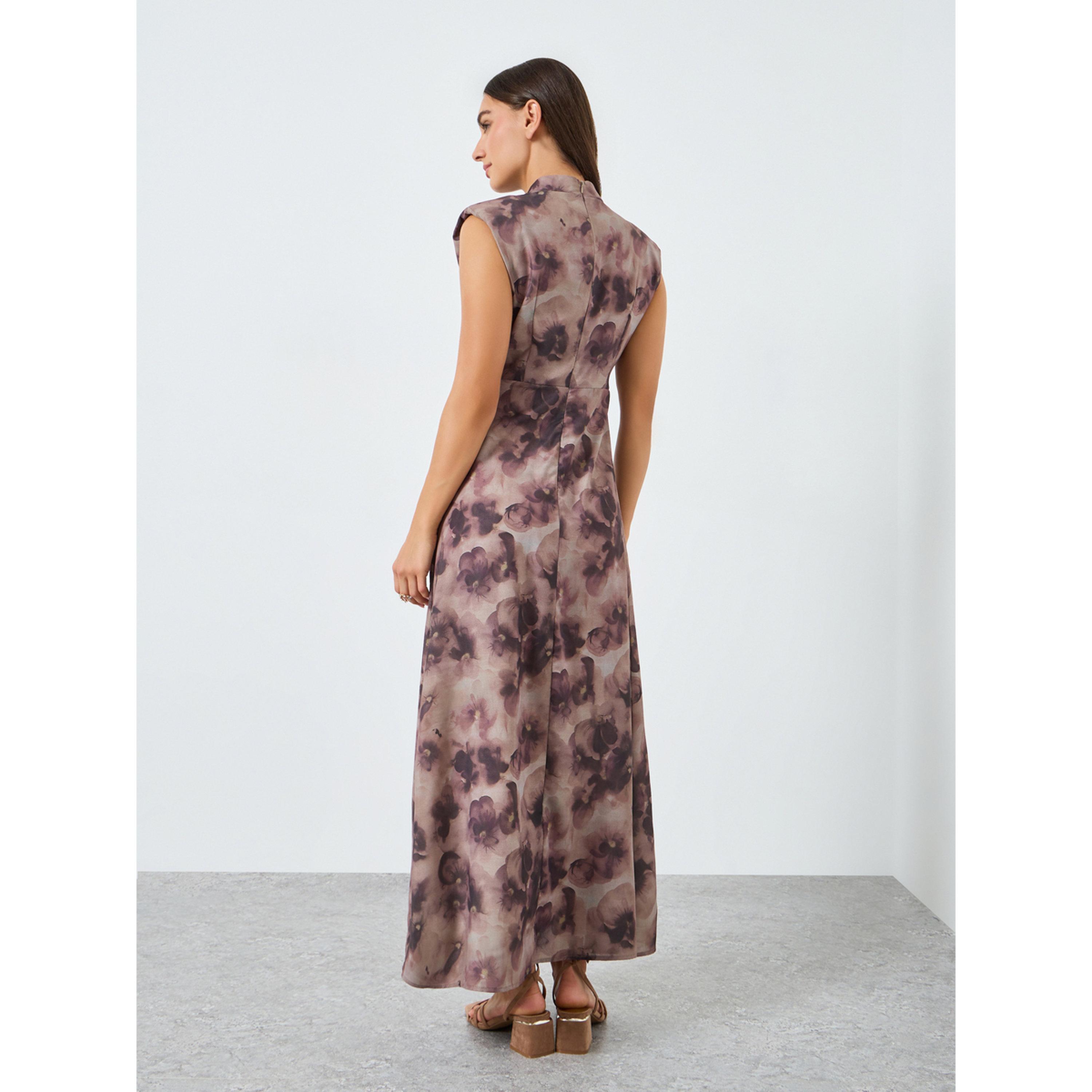 Styli Women Floral Print A-Line Midi Dress-women-clothing-dresses-image-4
