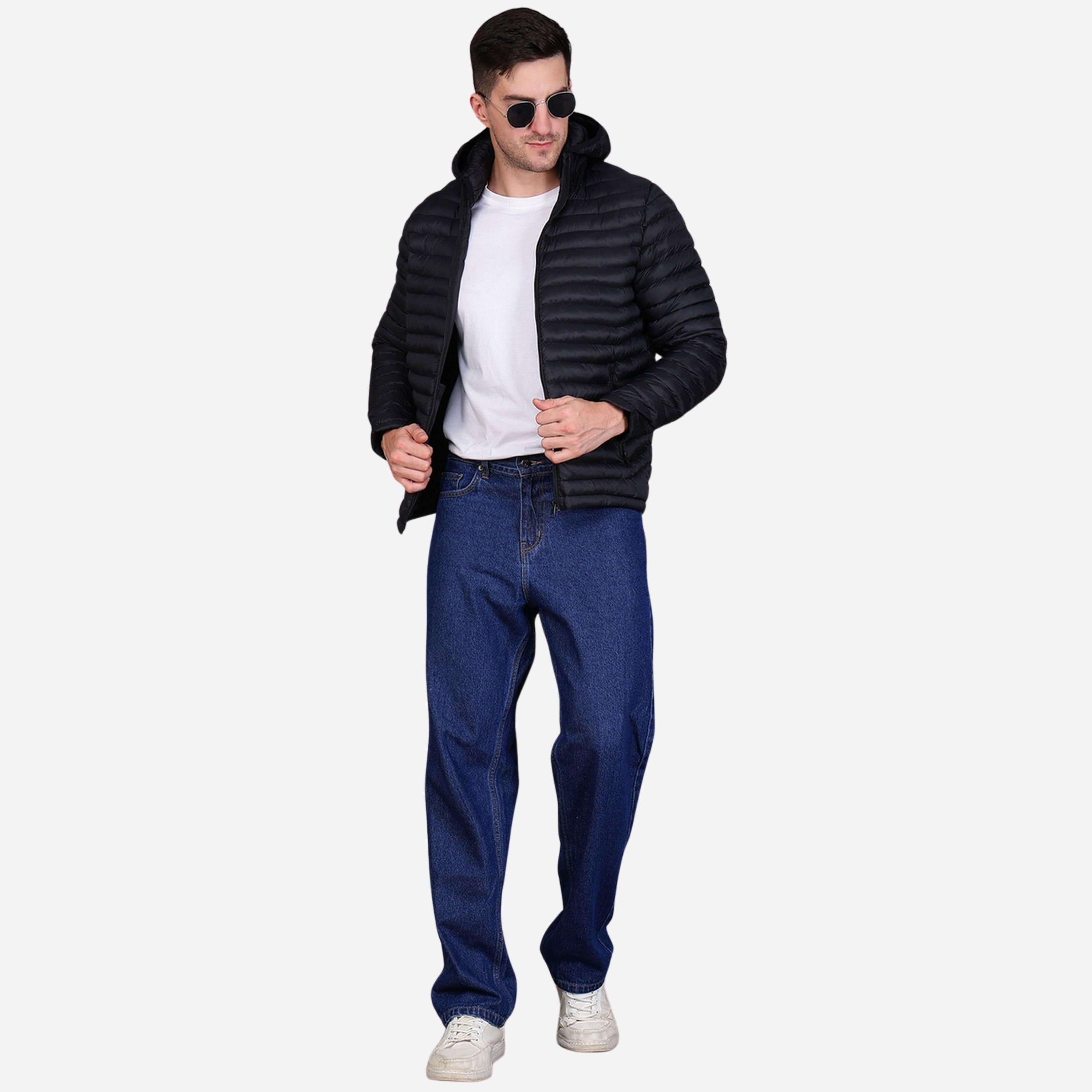 Fort Collins Men Black Lightweight Puffer Jacket-men-clothing-jacketsandblazers-jackets-image-2