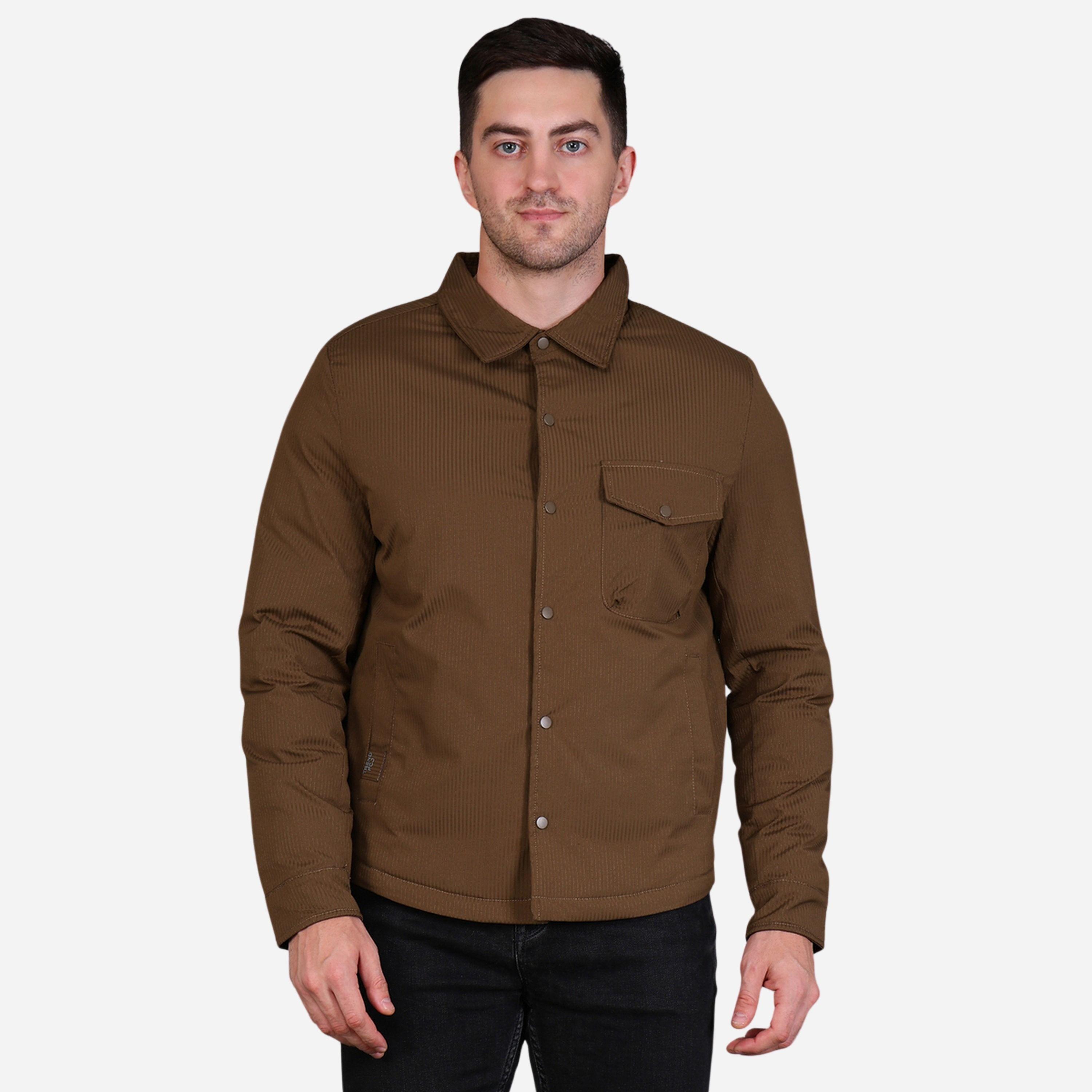 Fort Collins Men Brown Corduroy Button-Down Jacket-men-clothing-jacketsandblazers-jackets-image-1