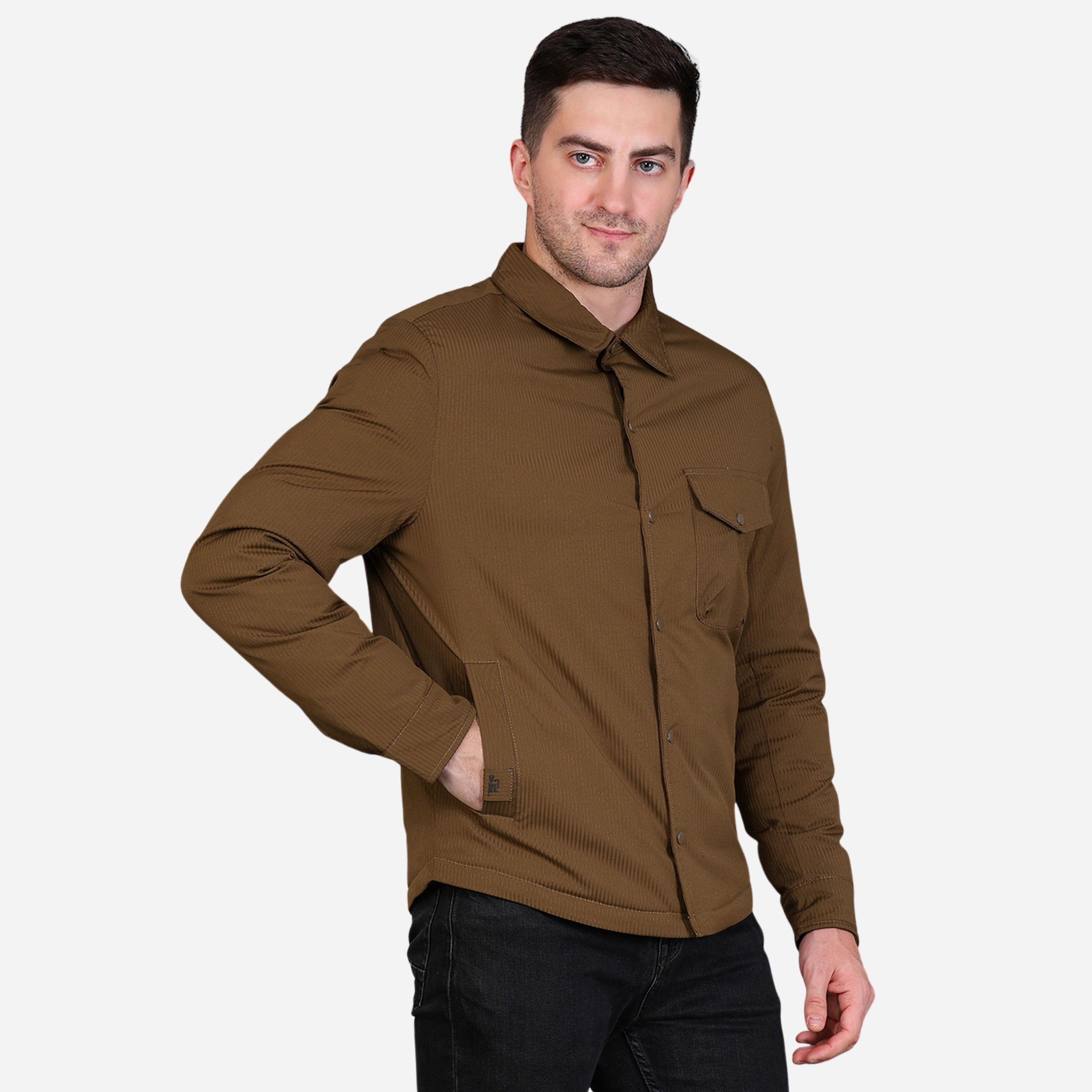 Fort Collins Men Brown Corduroy Button-Down Jacket-men-clothing-jacketsandblazers-jackets-image-4