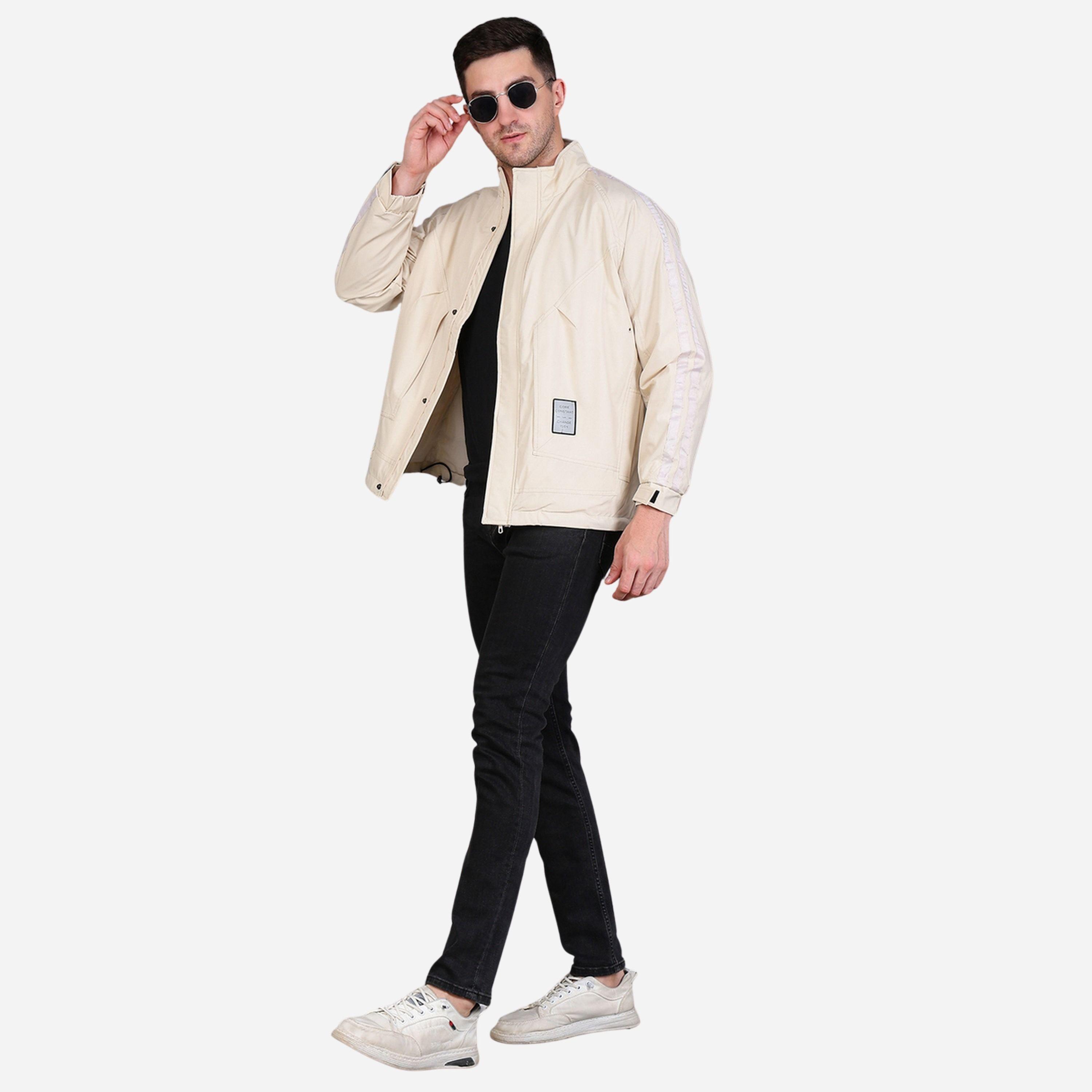 فورت كولينز - جاكيت رجالي لون بيج يحمي من الرياح-men-clothing-jacketsandblazers-jackets-image-2