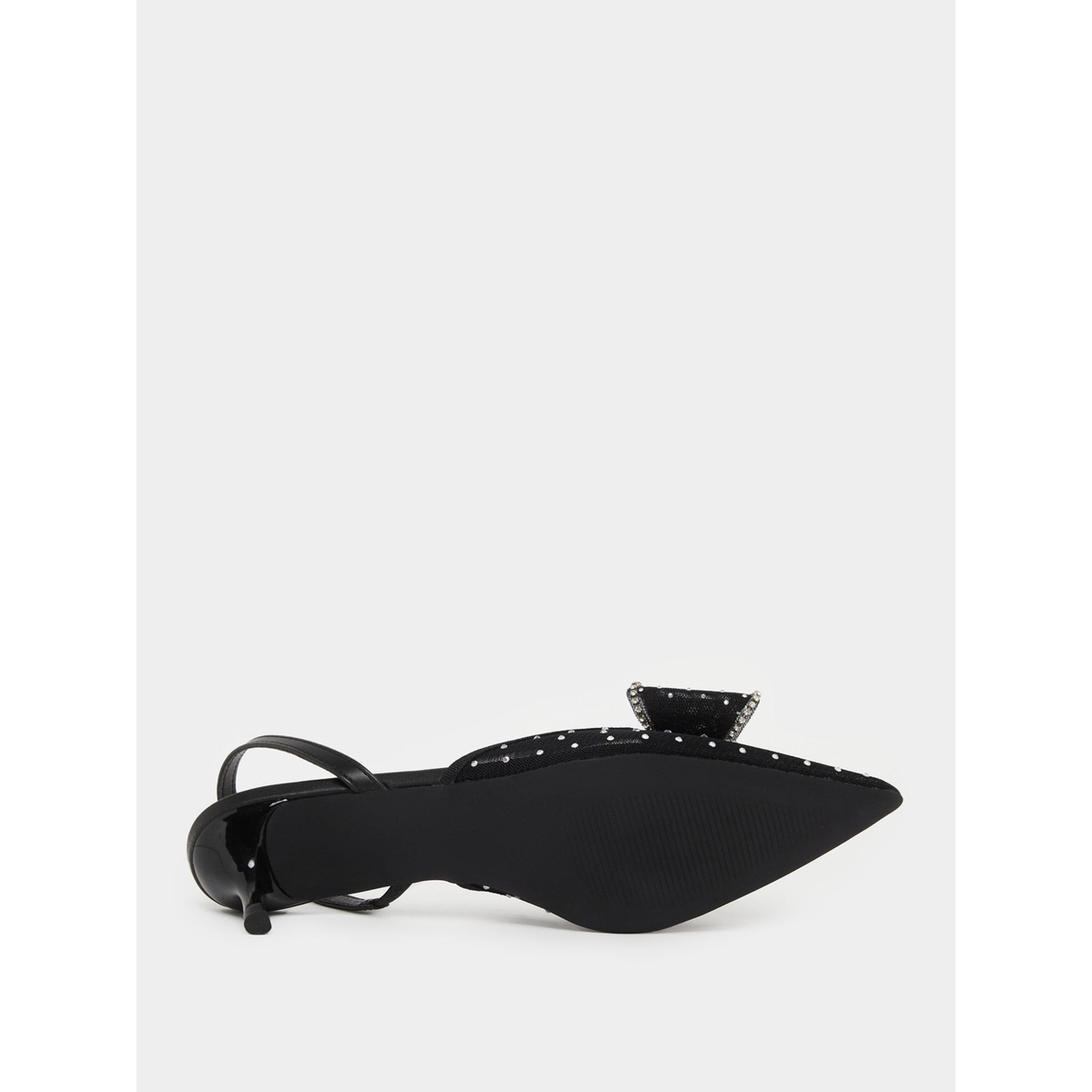 Styli Women Black Embellished Kitten Heels Shoes-women-shoes-heels-image-6