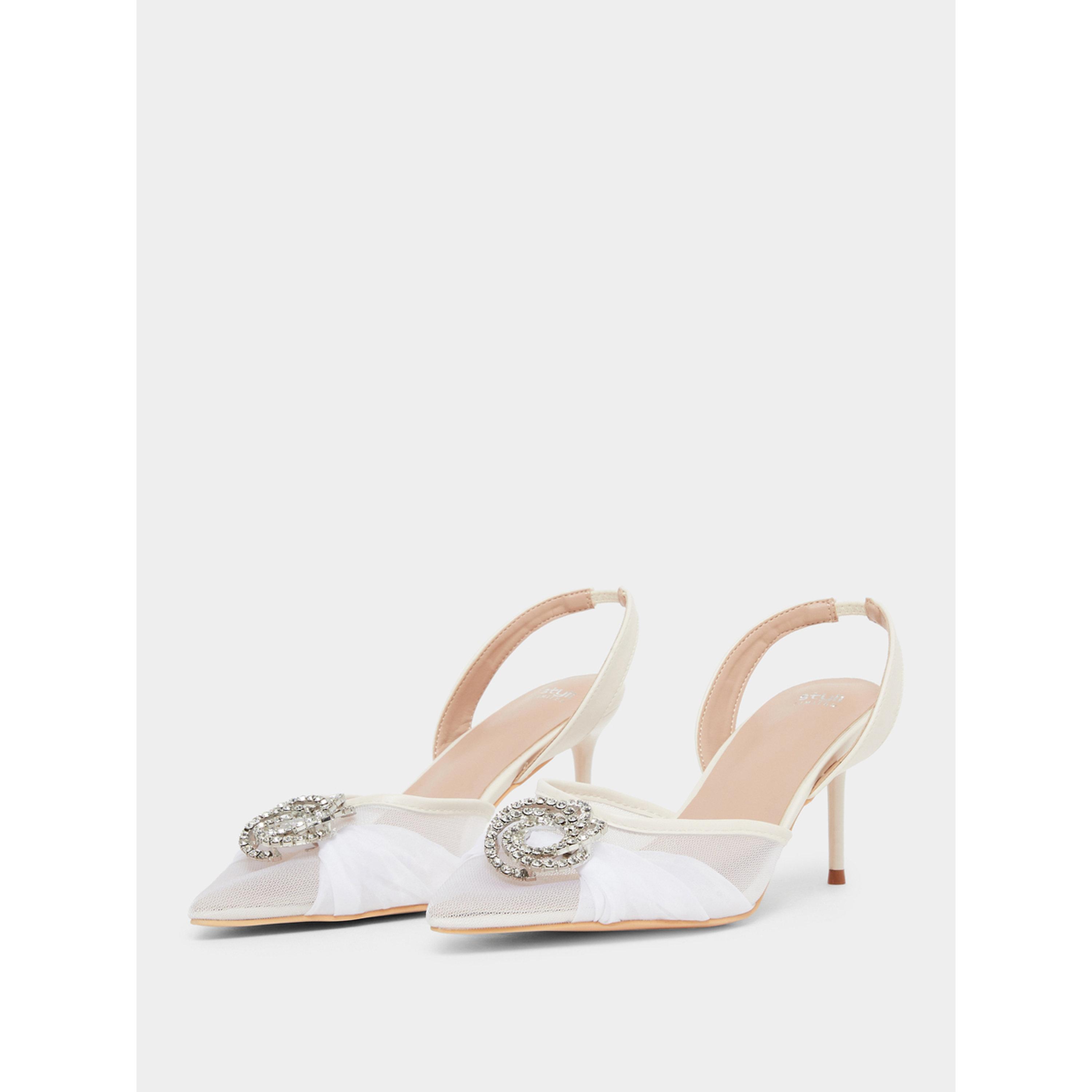 صندل بسير خلفي ومزين للنساء-women-shoes-heels-image-1