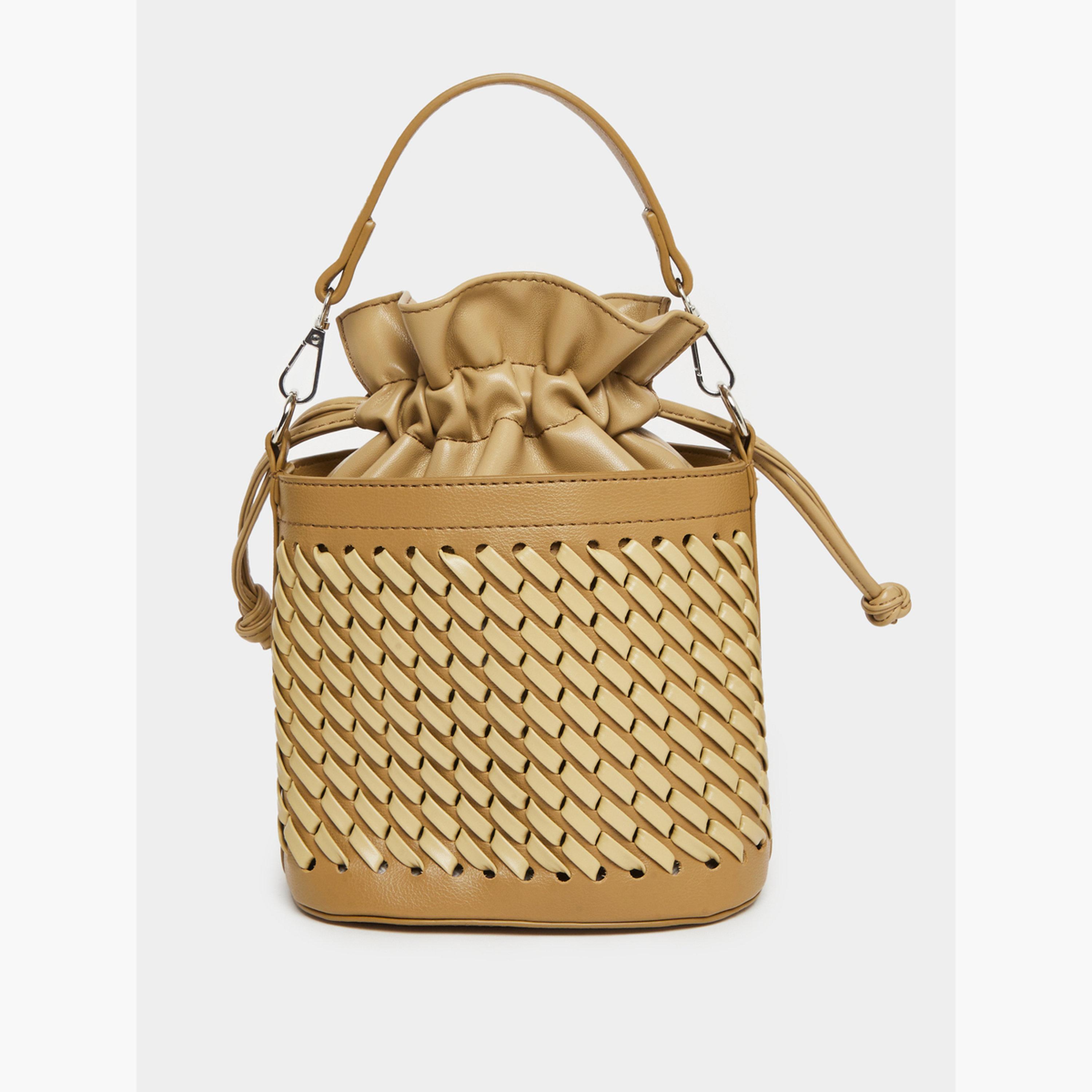 حقيبة دلو منسوجة بحزام-women-bagsandwallets-handbags-image-1