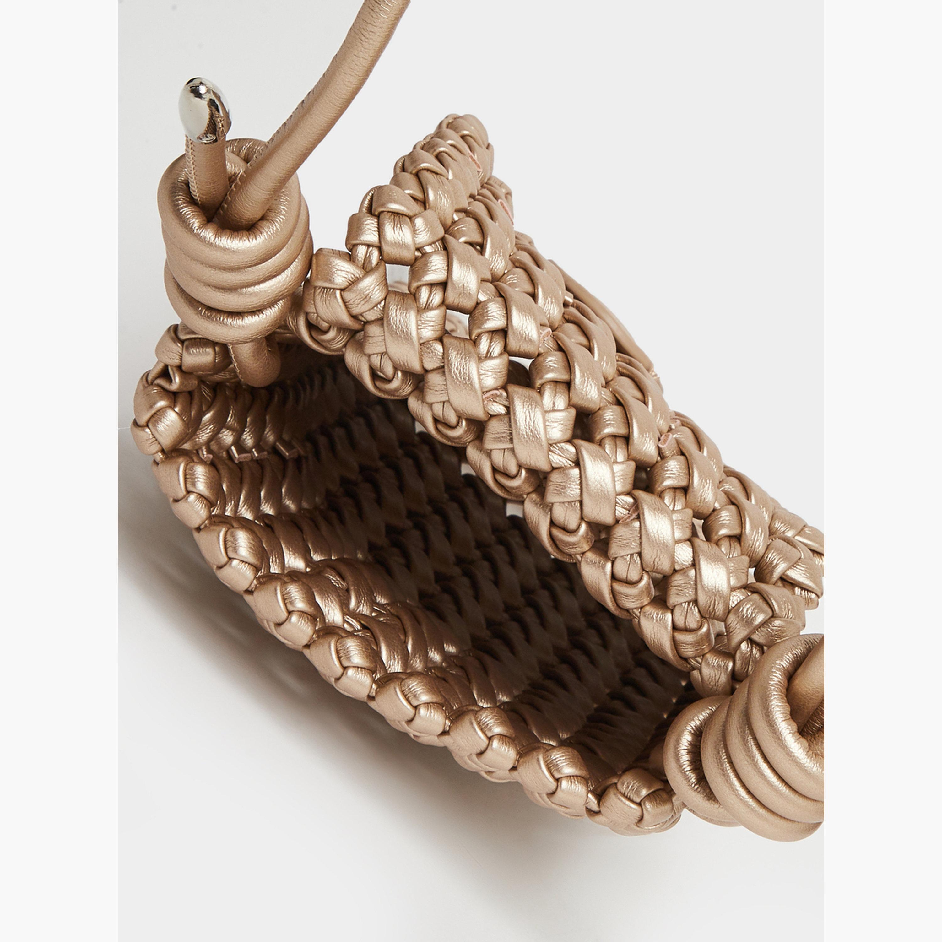 Styli Gold Woven Crossbody Phone Bag-women-bagsandwallets-handbags-image-4