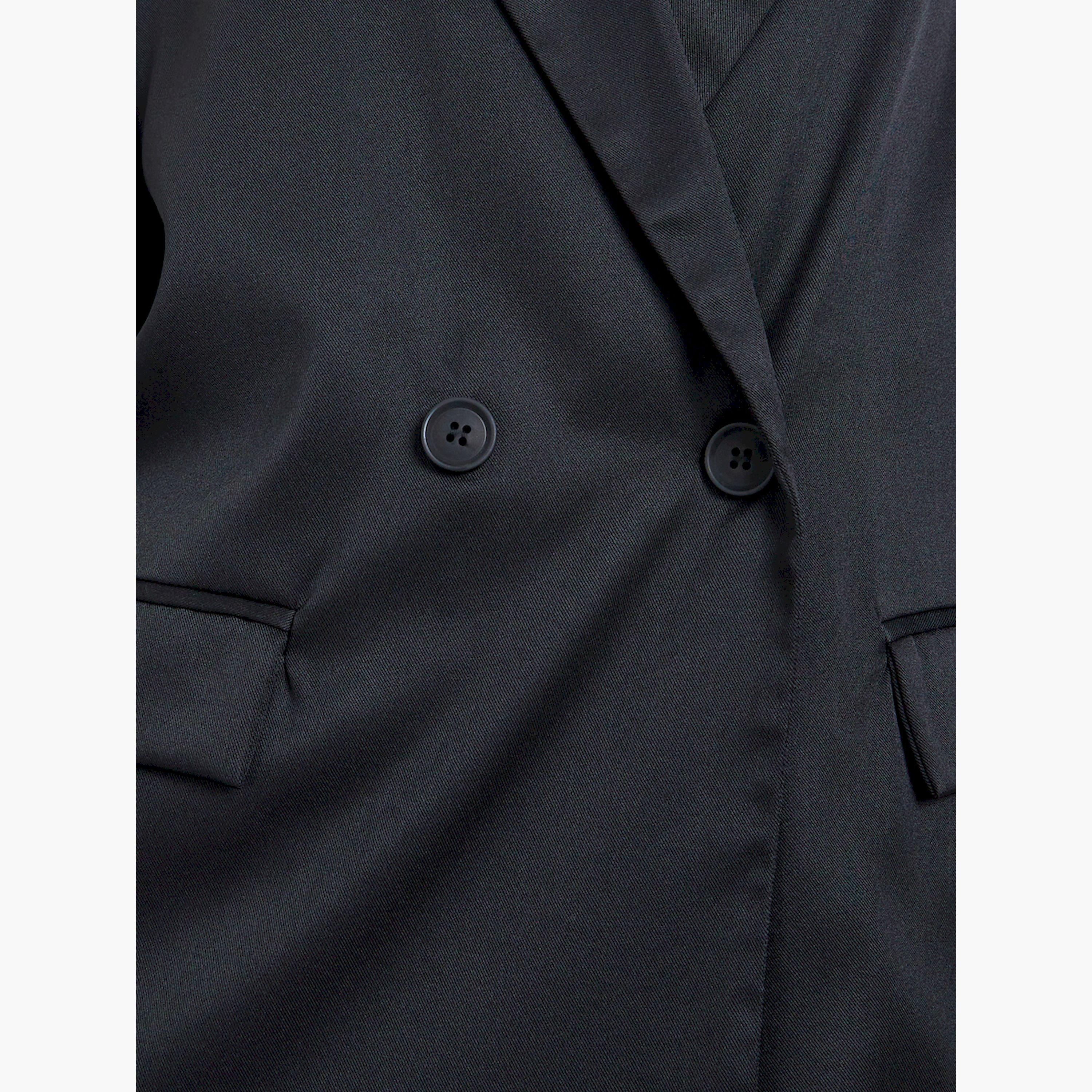 بليزر نسائي بقصة عادية وأزرار مزدوجة-women-clothing-coatsandjackets-blazers-image-5