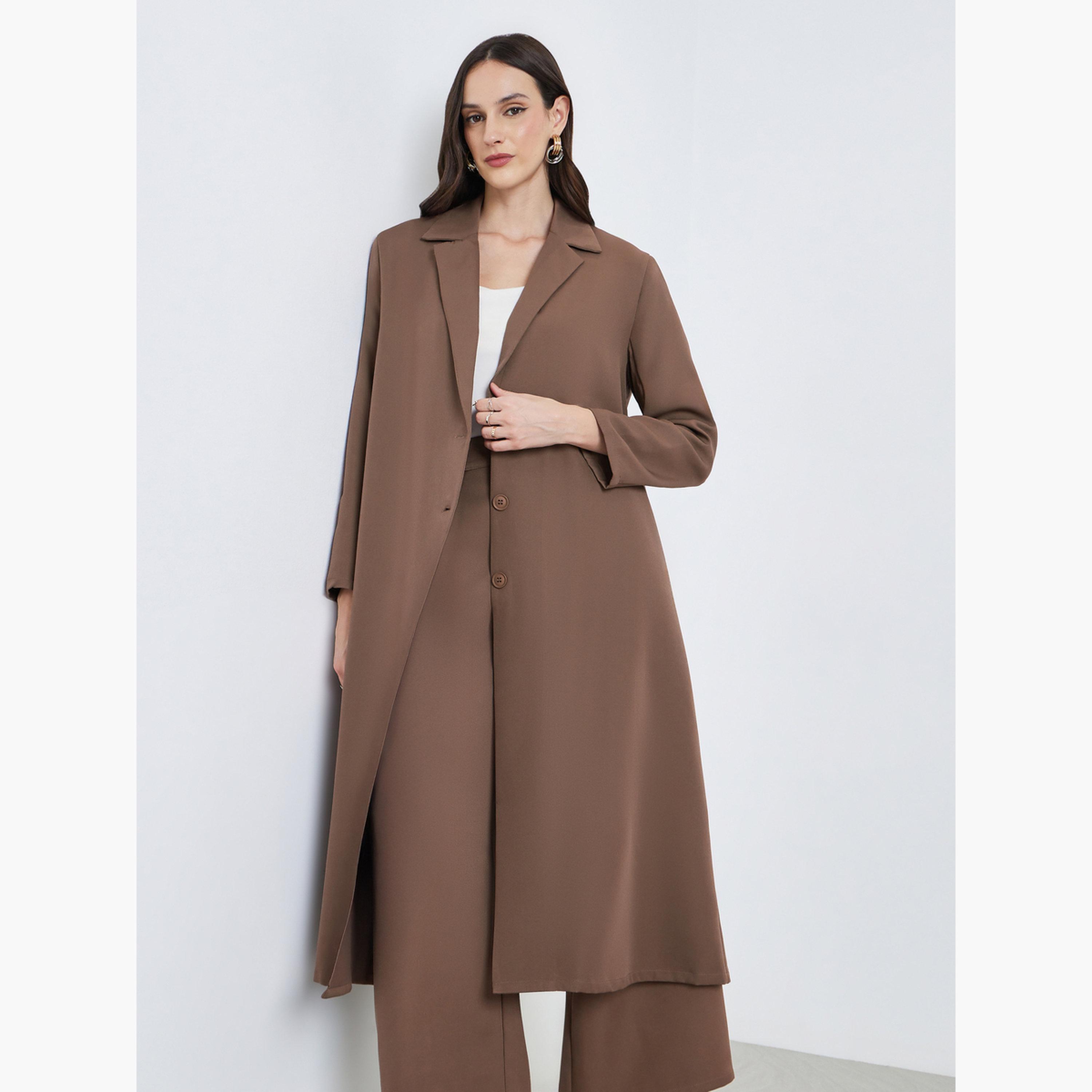 كيمونو بليزر بأزرار وياقة نوتش-women-clothing-coatsandjackets-blazers-image-4