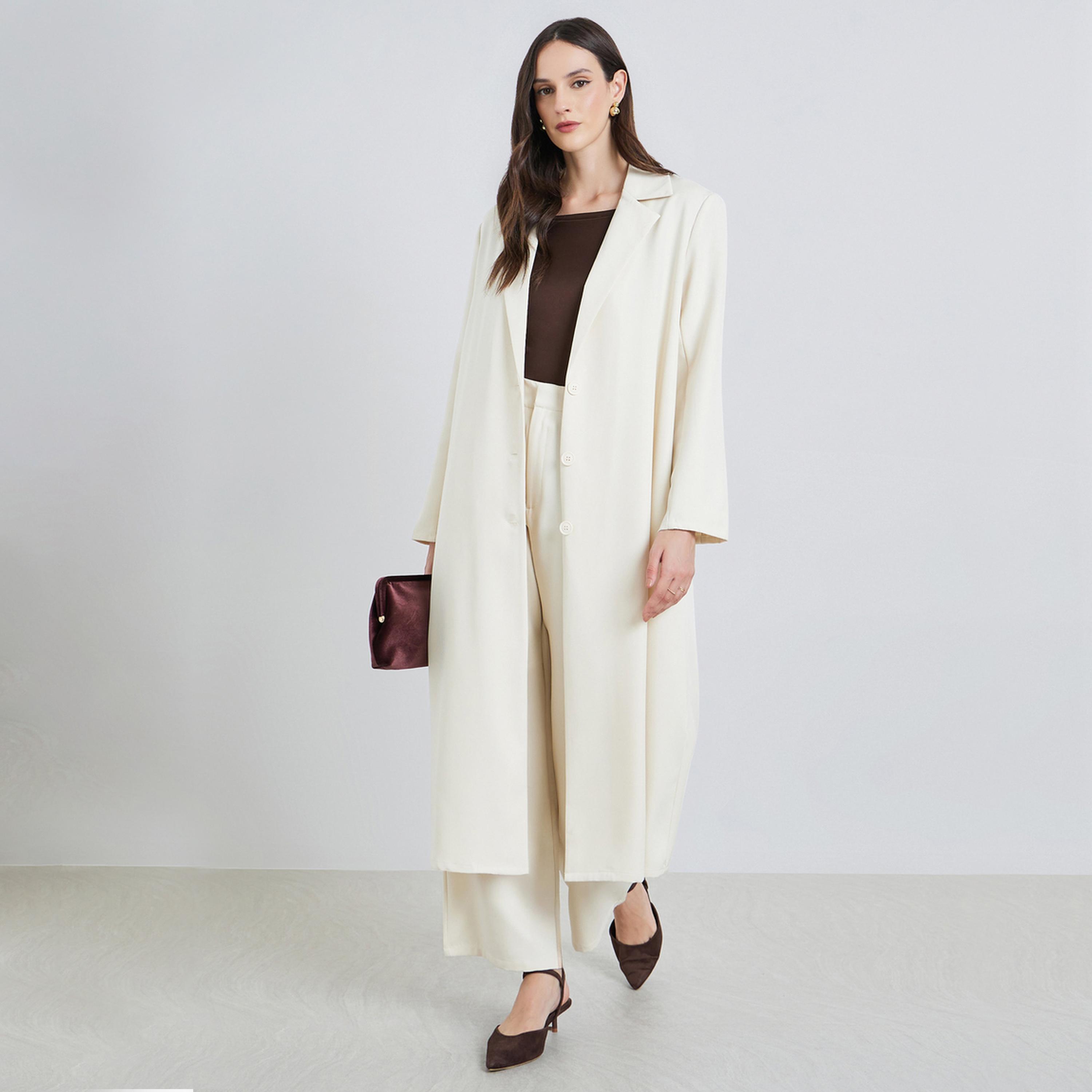 Styli Off-White Notch Label Buttoned Blazer Kimono-women-clothing-coatsandjackets-blazers-image-1
