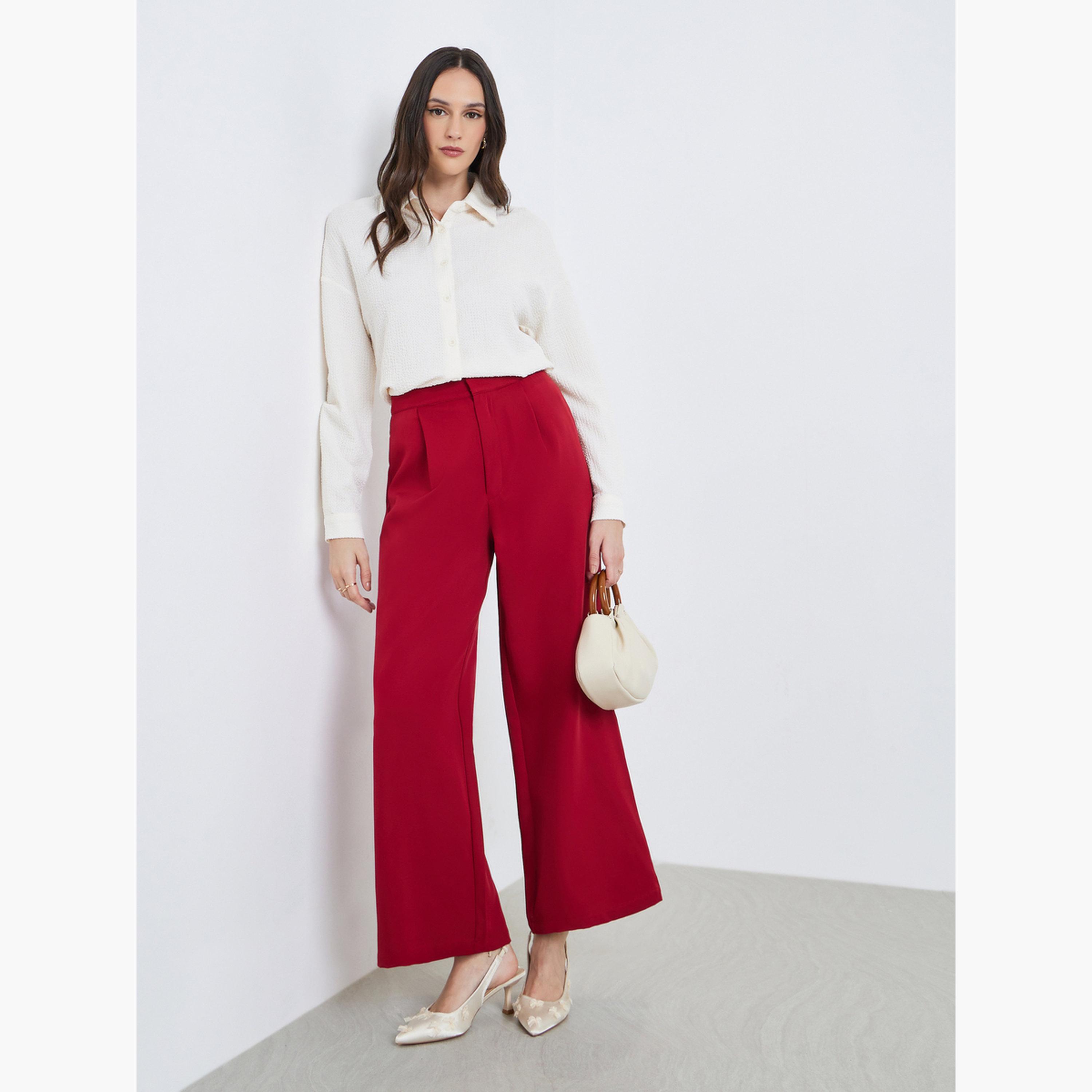 بنطال بأرجل واسعة-women-clothing-bottoms-trousers-image-2