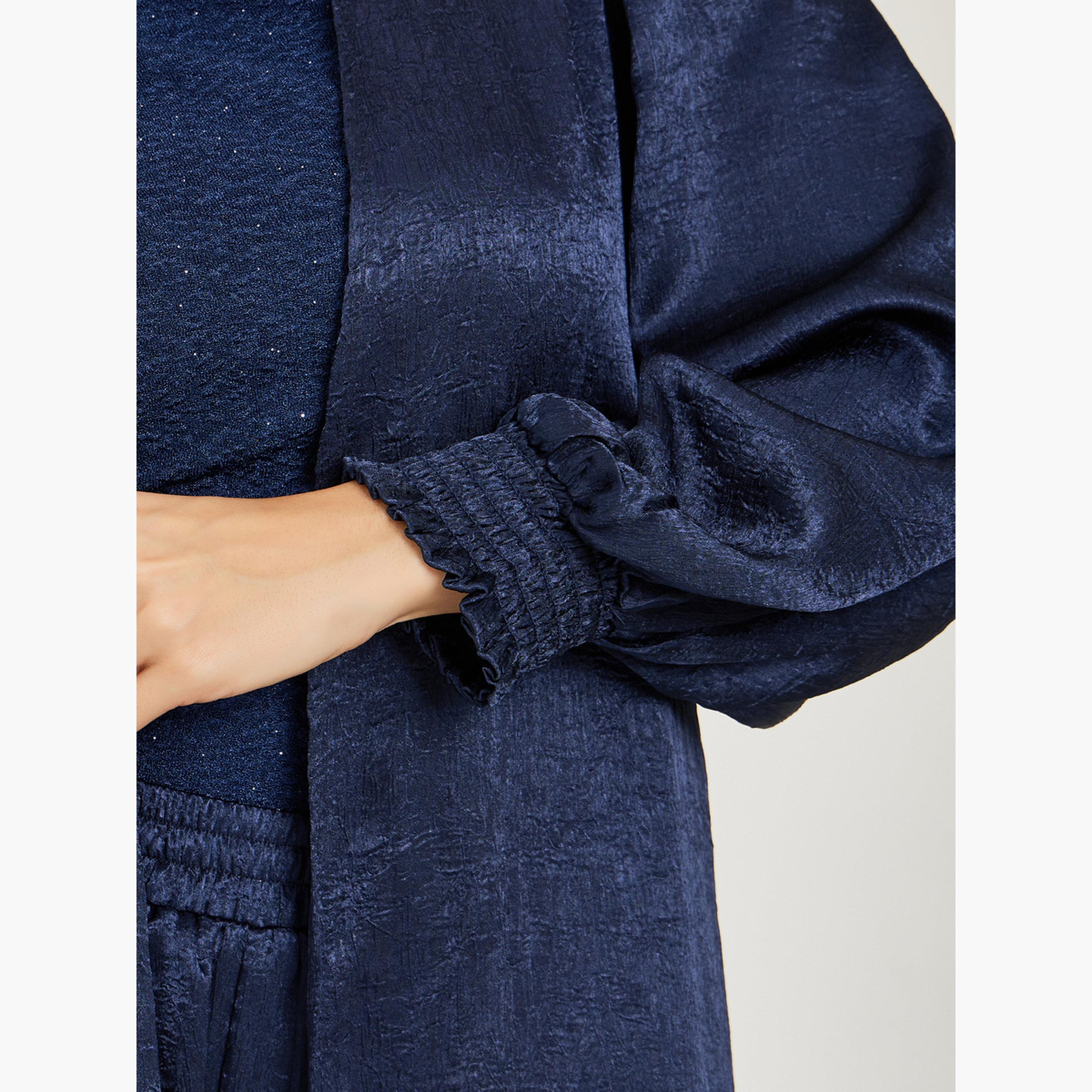 Styli Regular Fit Satin Maxi Kimono-women-clothing-coatsandjackets-jackets-image-3