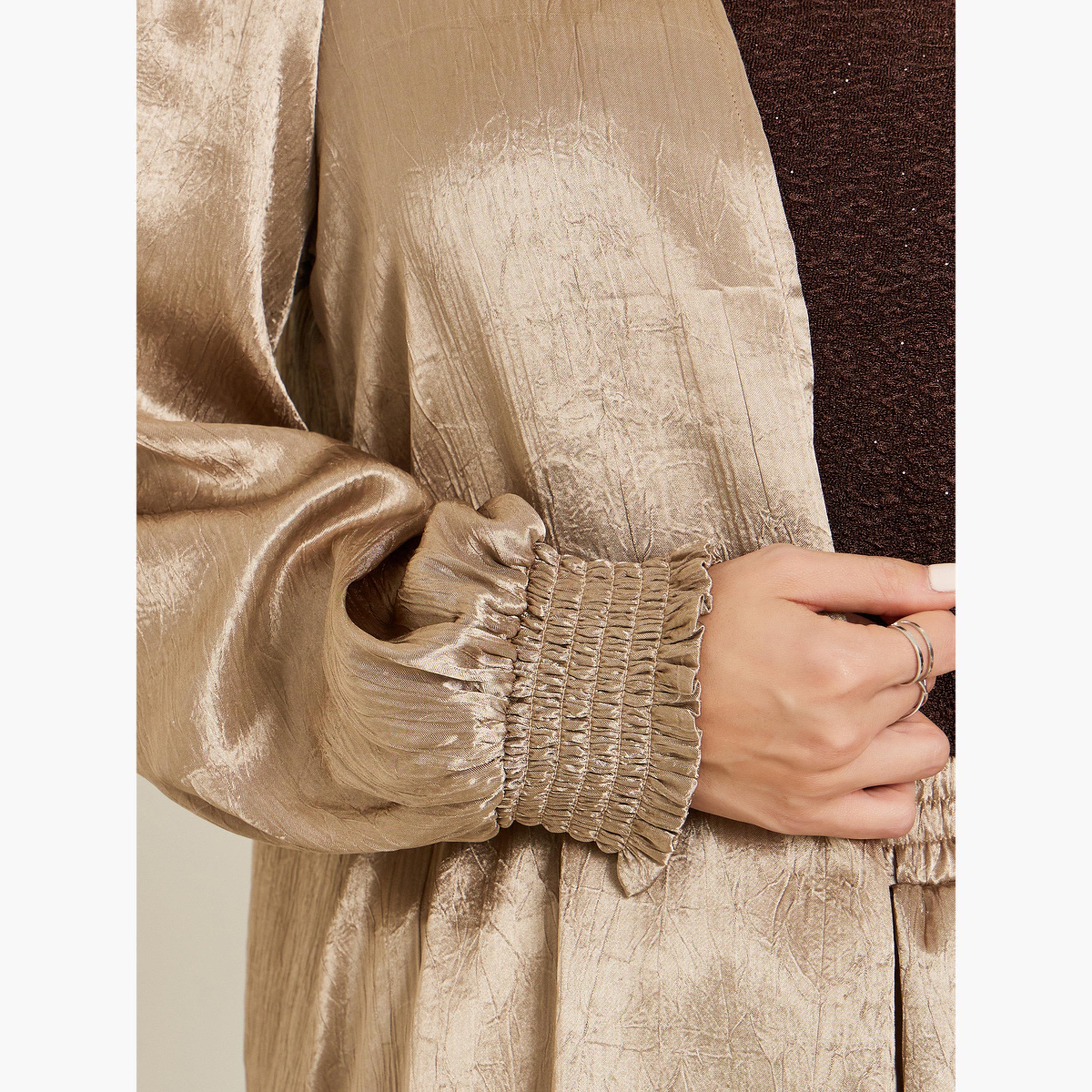 Styli Regular Fit Satin Maxi Kimono-women-clothing-coatsandjackets-jackets-image-3