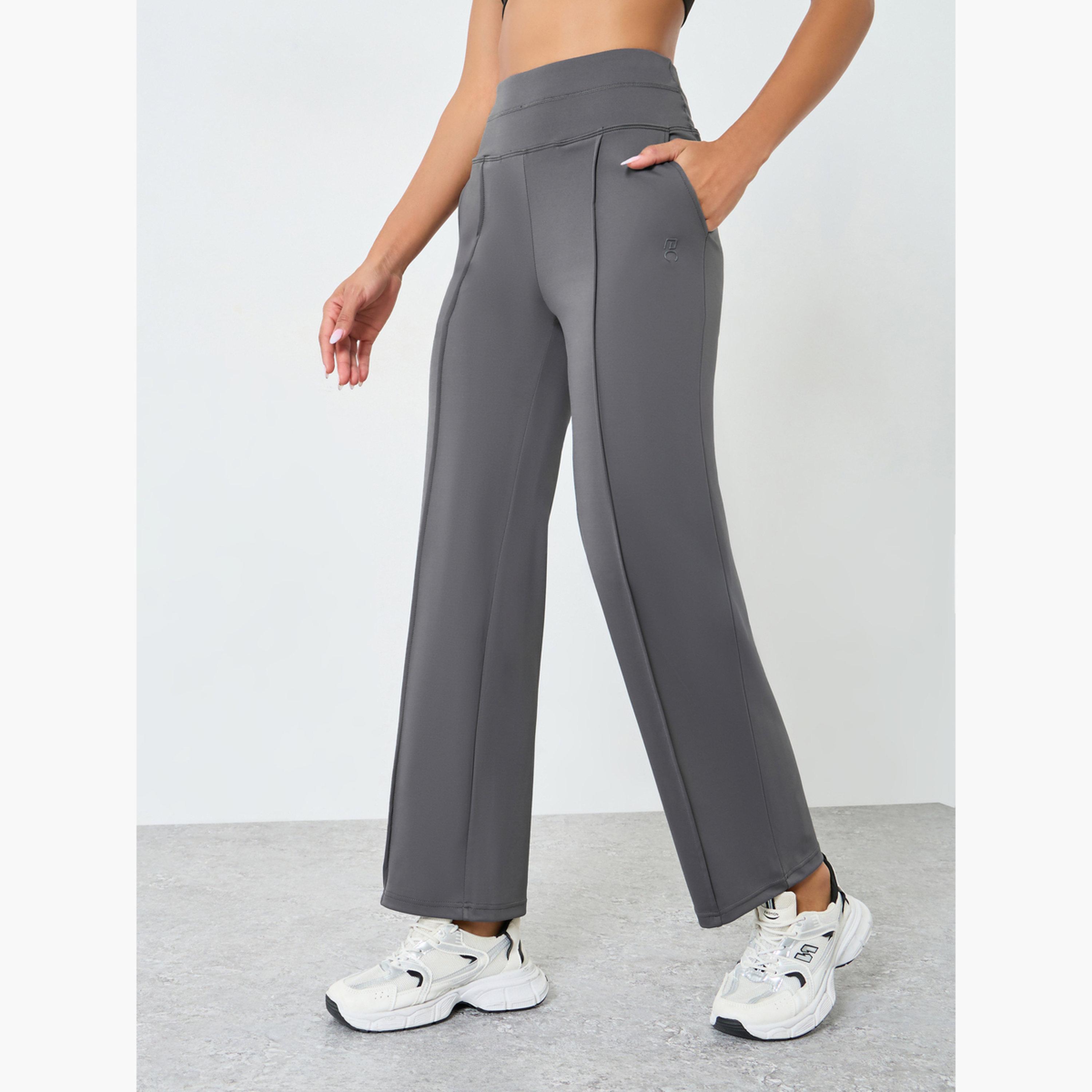 ليقنز بأرجل مستقيمة وشعار مطاطي-sports-women-clothing-joggersandtrackpants-image-1
