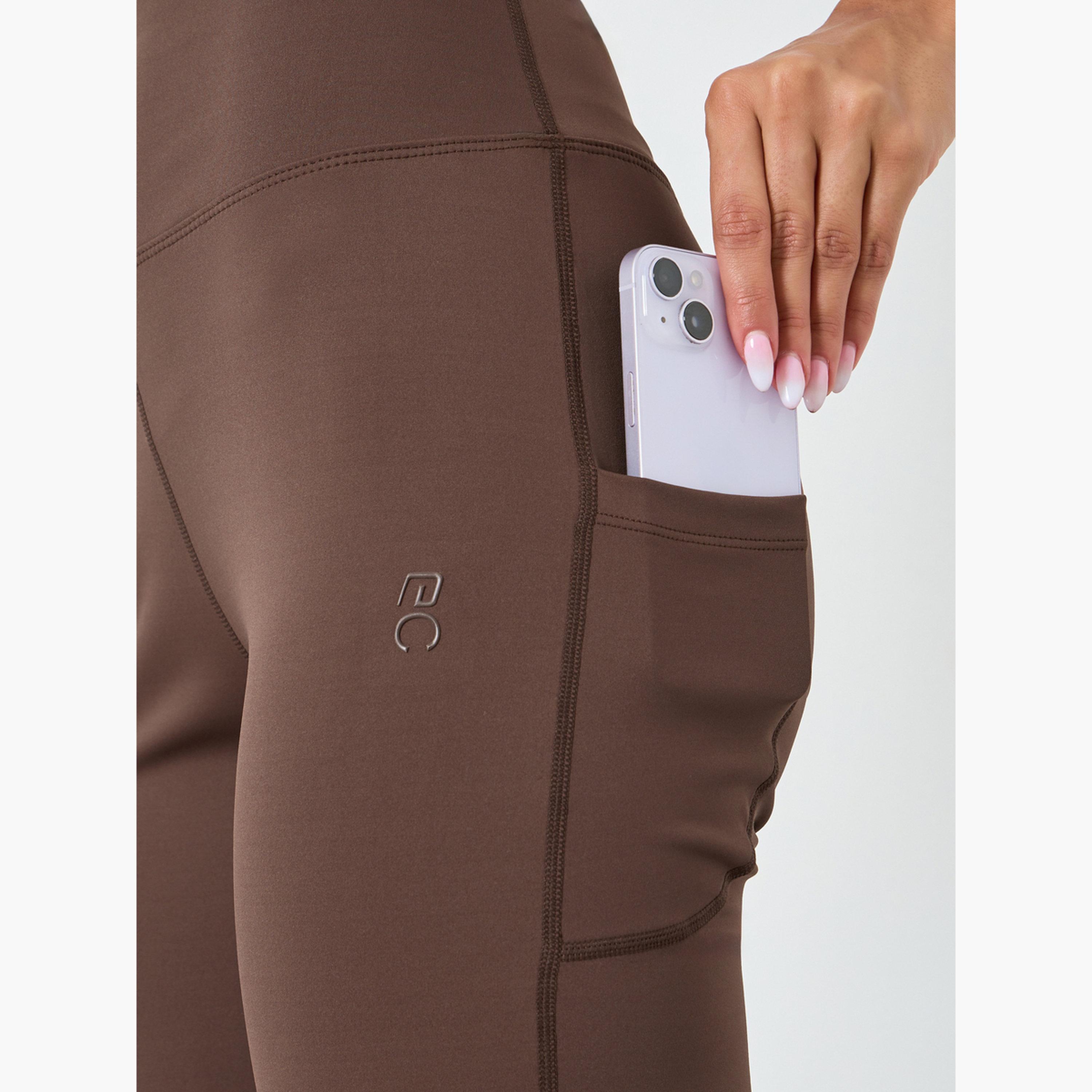 Styli Women Rubber Logo Back Single Reflective Leggings-women-clothing-bottoms-leggings-image-4