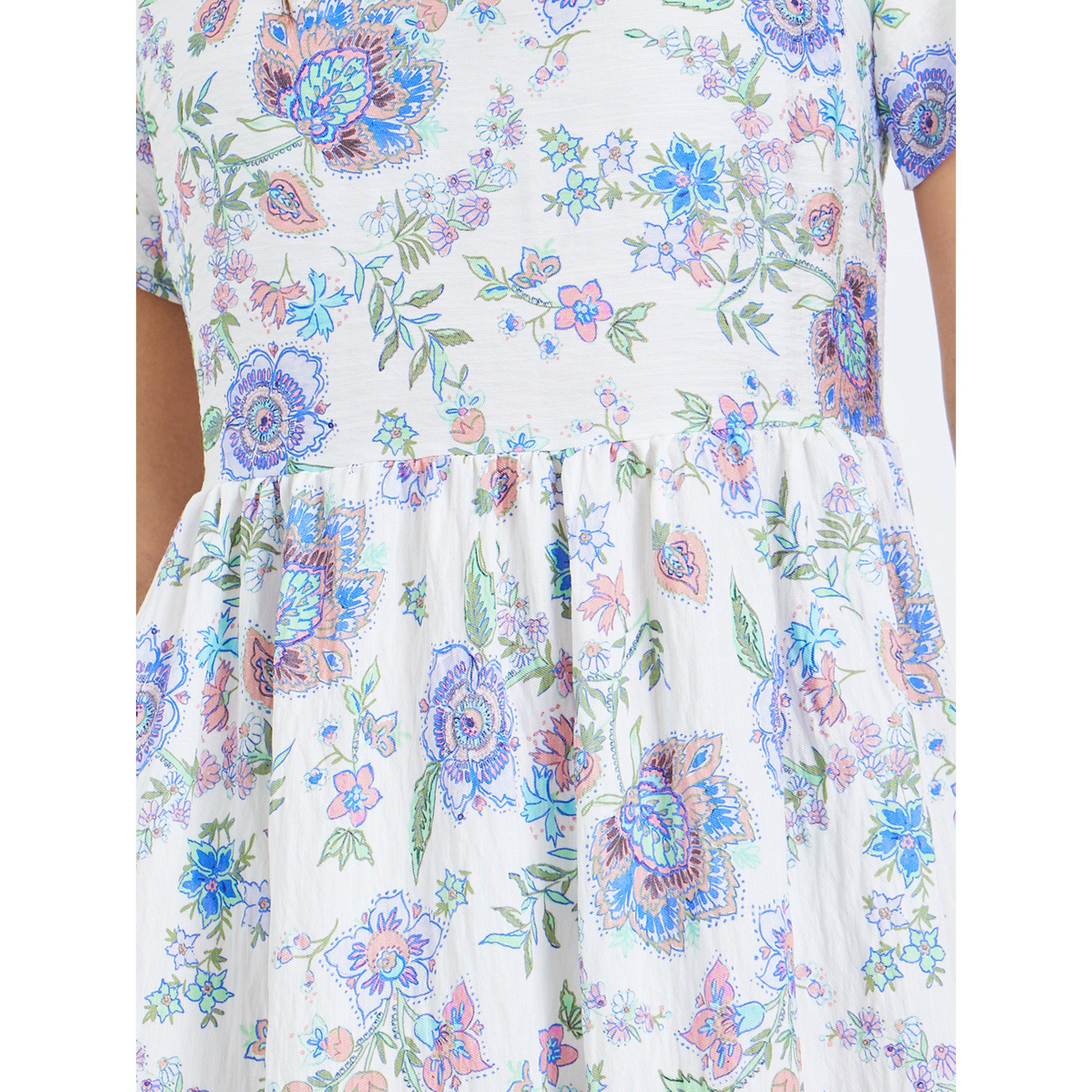 فستان ميدي بطبعة زهور وحافة واسعة-women-clothing-dresses-image-5