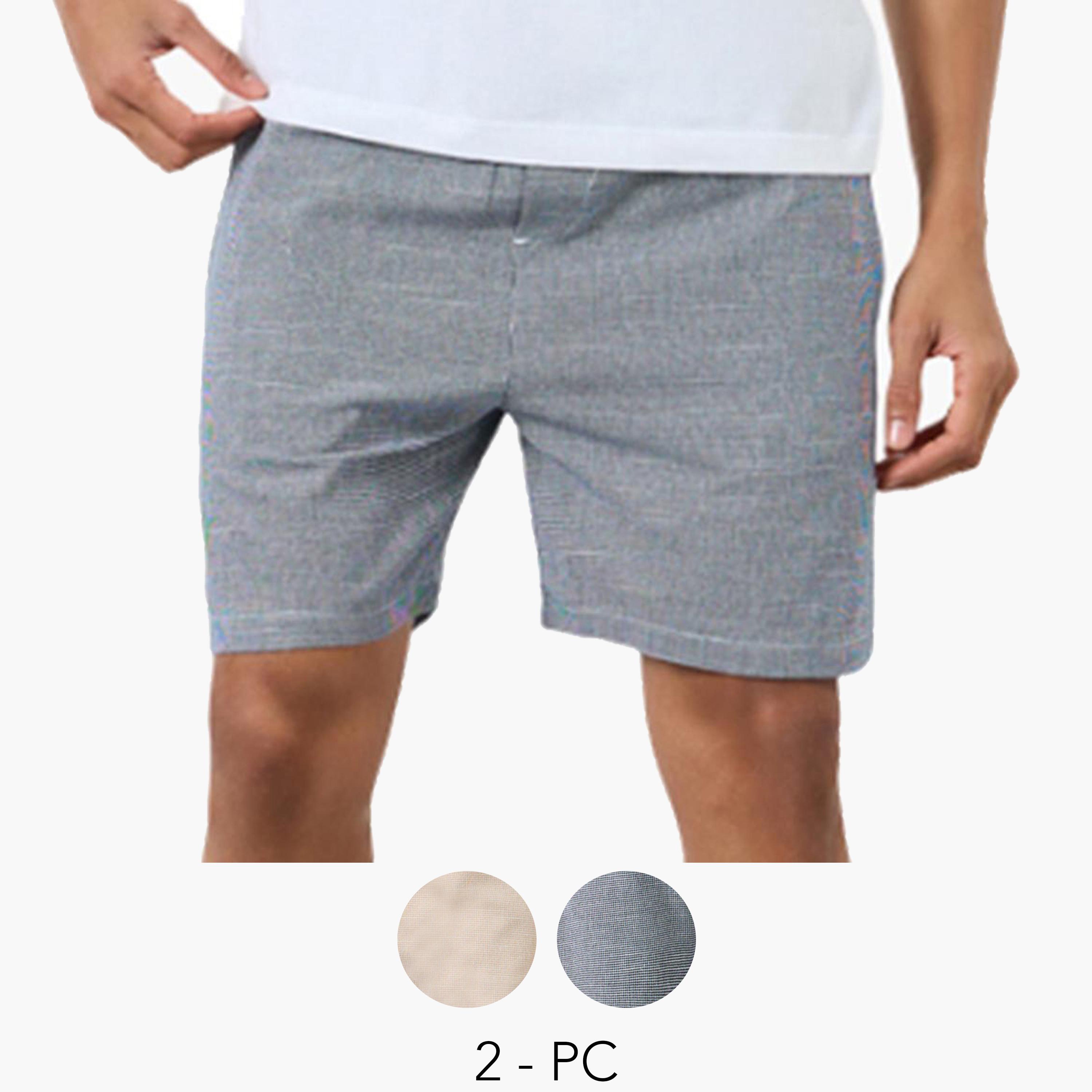 Styli Pack of 2 - Men Woven Boxers-men-clothing-innerwear-underwear-image-1