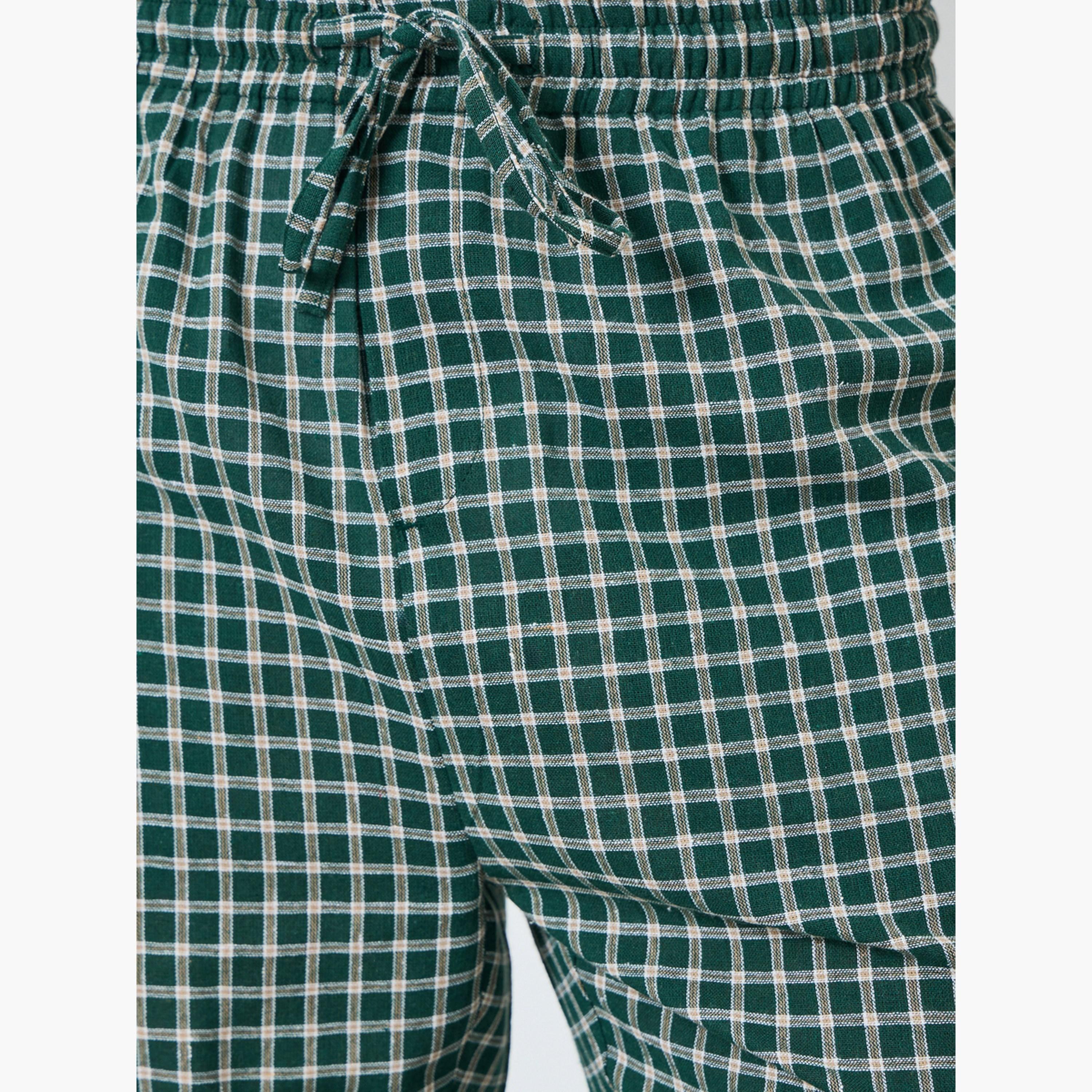 Styli Men Checked Relaxed Fit Pyjama Bottom-men-clothing-nightwear-pyjamaandshorts-image-3