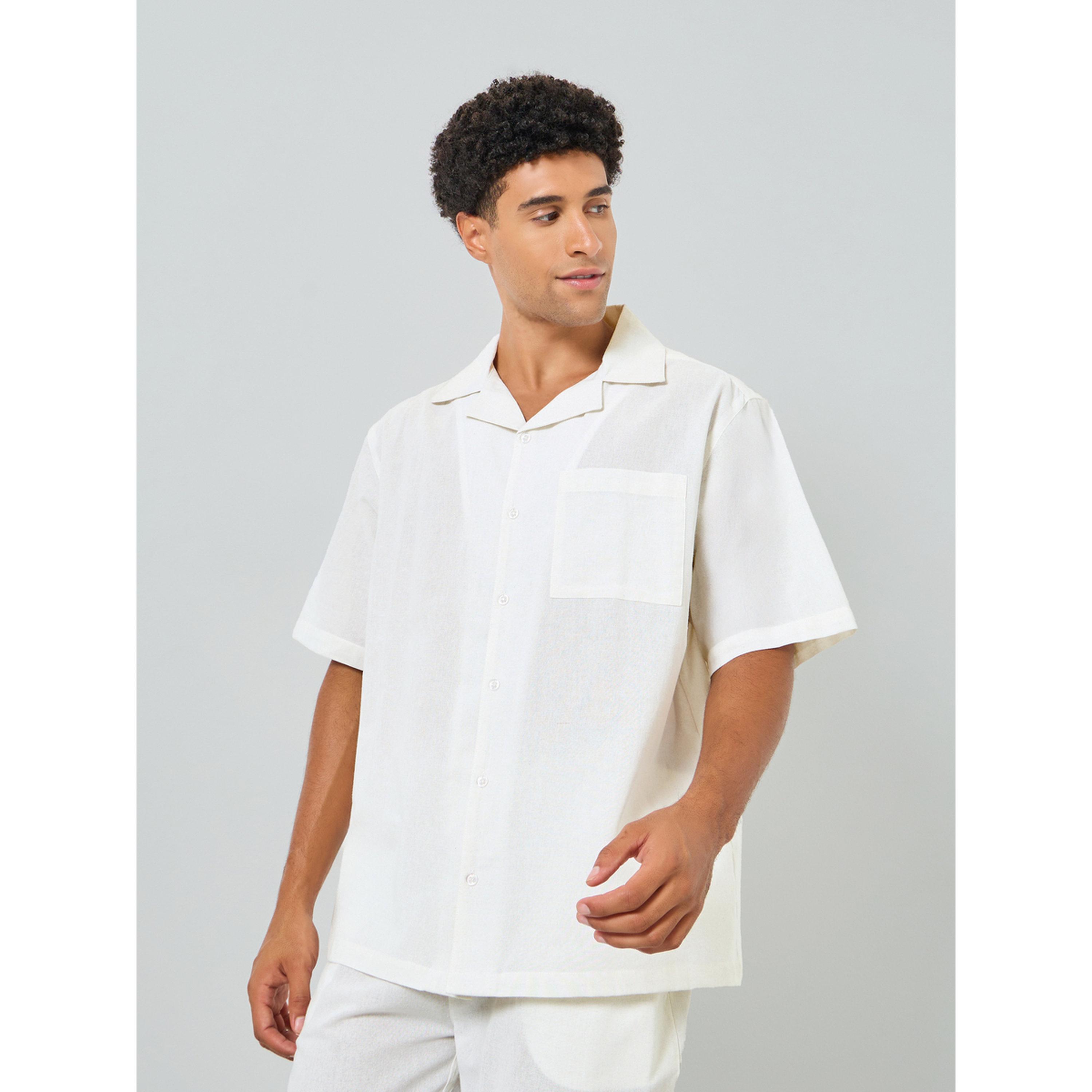 طقم بيجاما من بنطال وقميص قطني للرجال بقصة مريحة-men-clothing-nightwear-sets-image-2