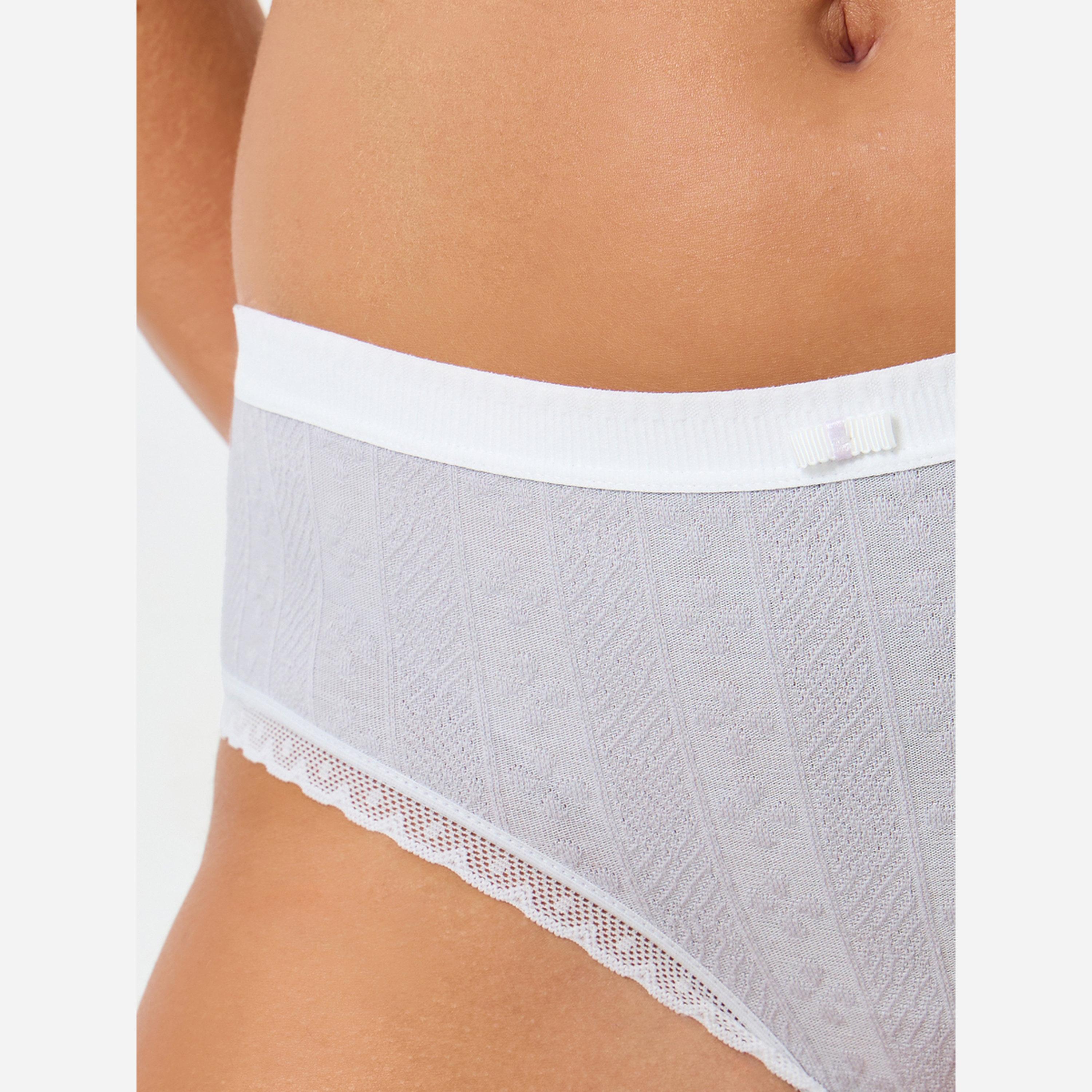Styli Pack of 5 - Jacquard Hipster Brief with Bow Detail-women-clothing-lingerie-panties-image-4