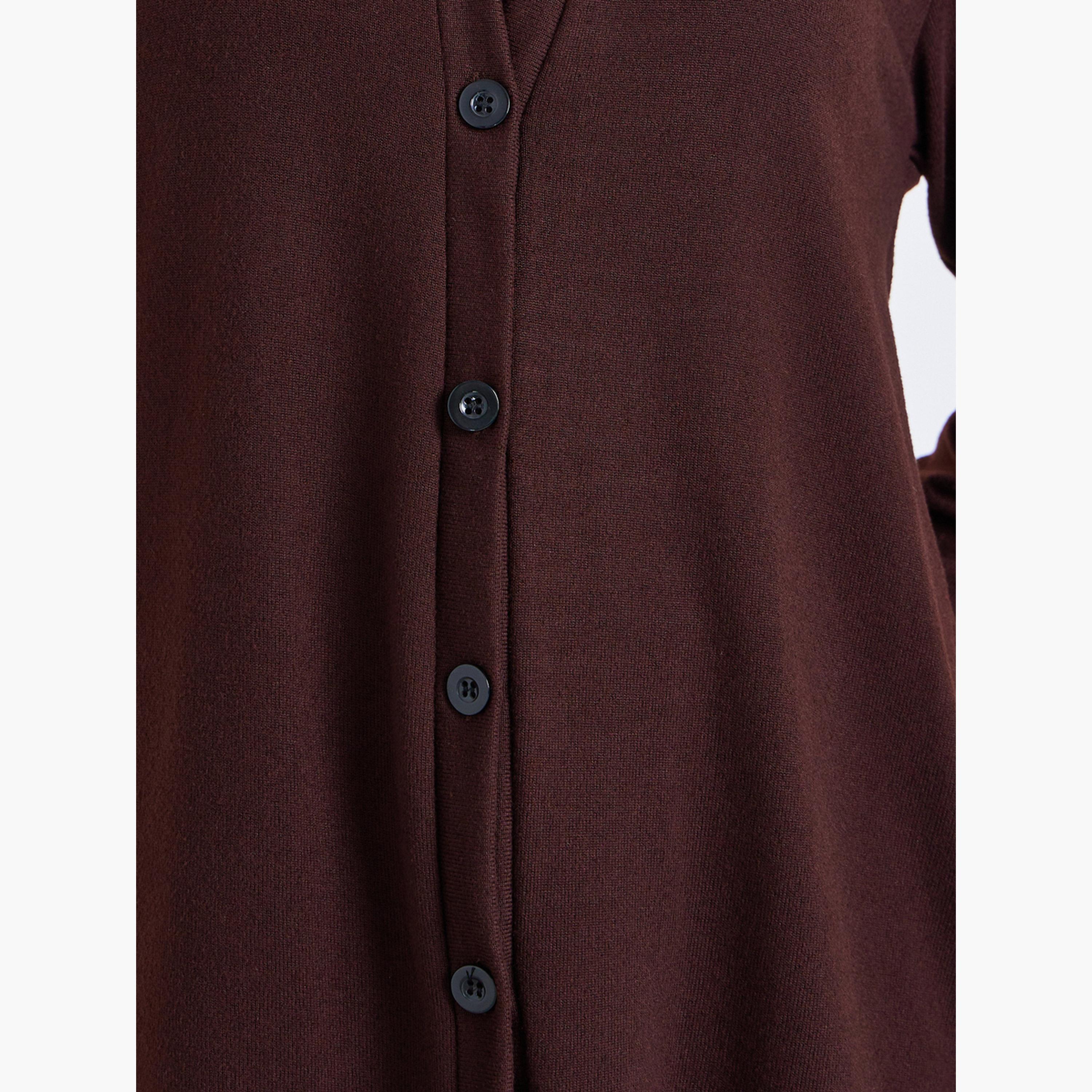طقم 3 قطع كارديجان طويل وتوب بلا أكمام وبنطال-women-clothing-coordsets-image-6