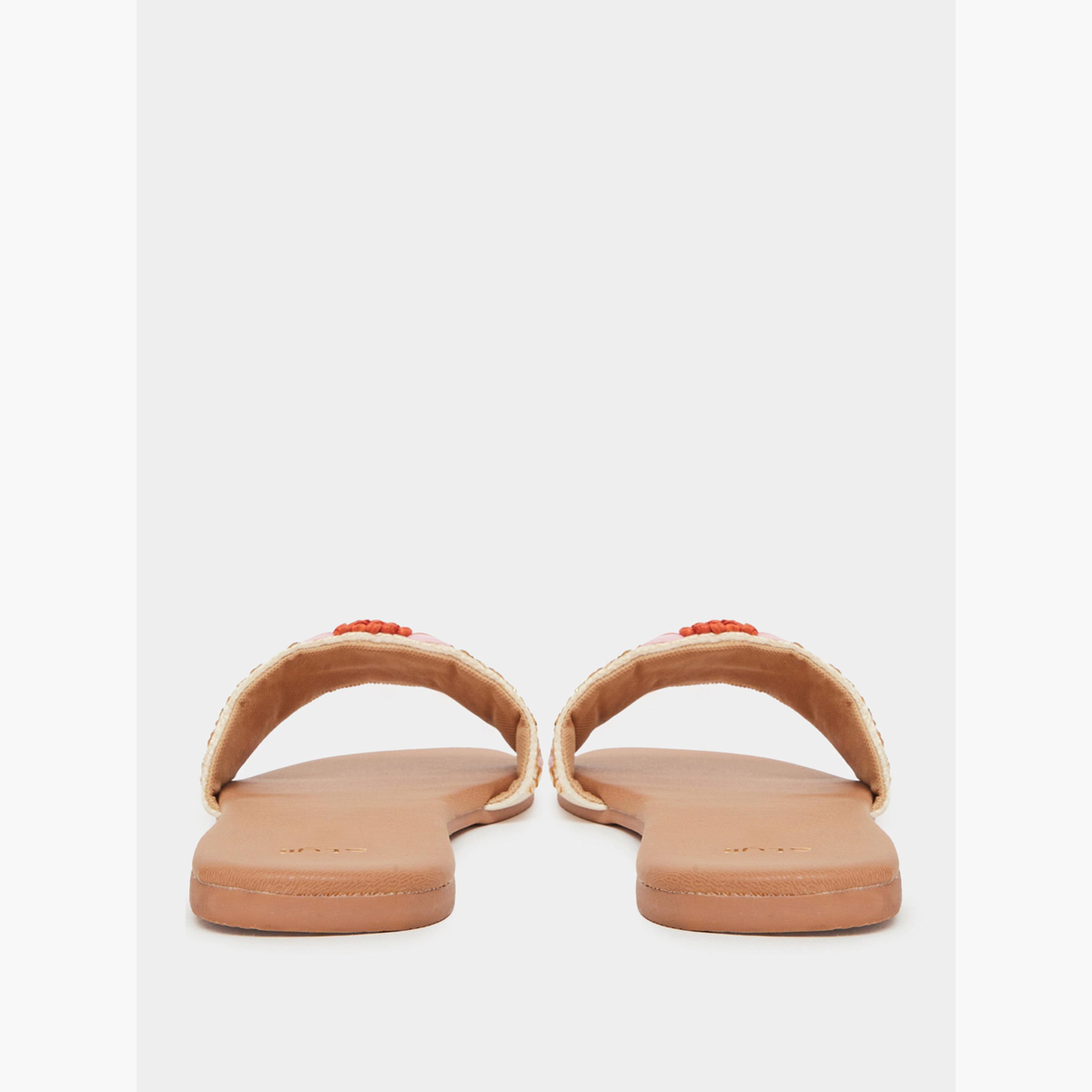 Styli Women Embellished Flat Sandals-women-shoes-sandals-flats-image-4