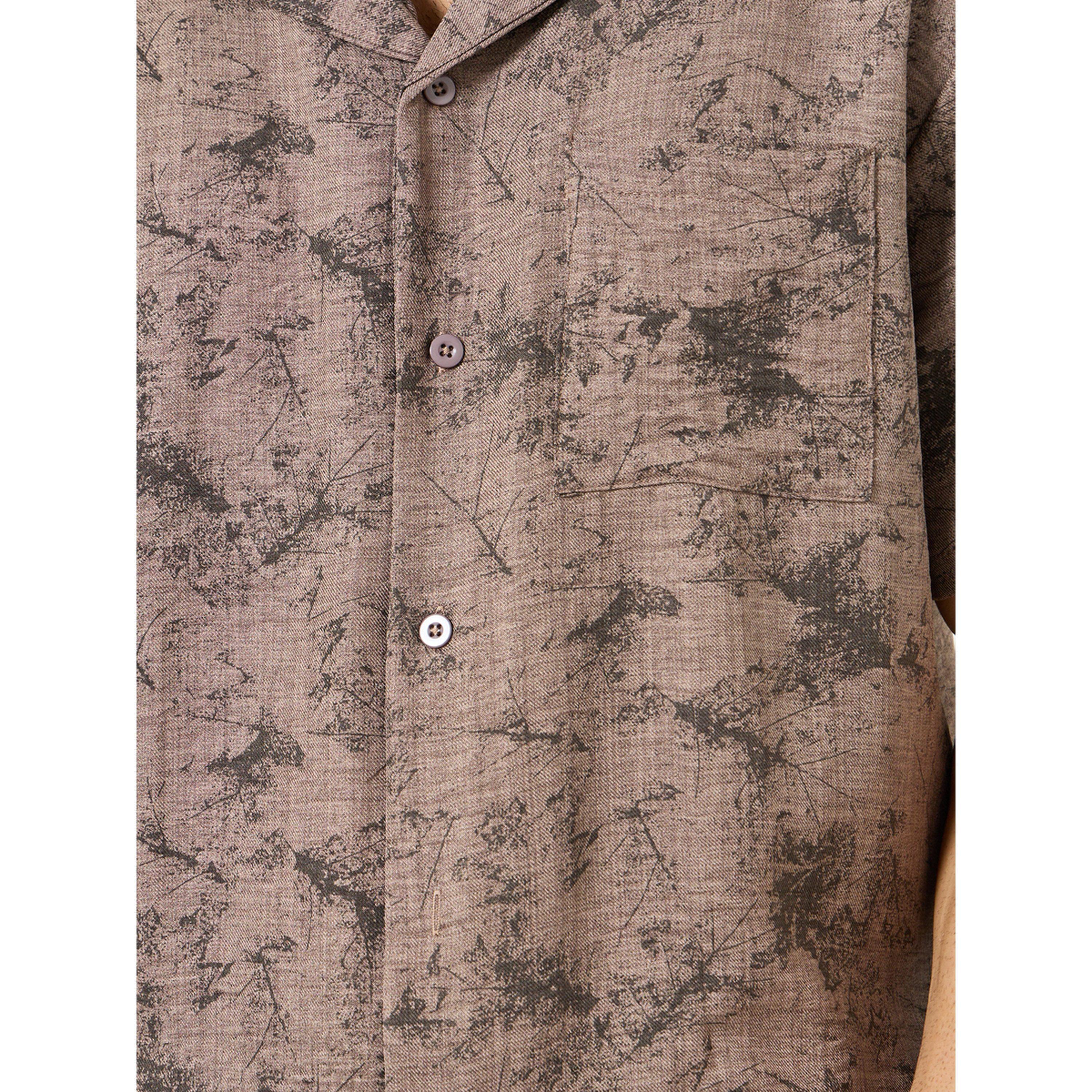 طقم بيجاما قميص وأزرار وشورت مطبوع للرجال-men-clothing-nightwear-sets-image-5