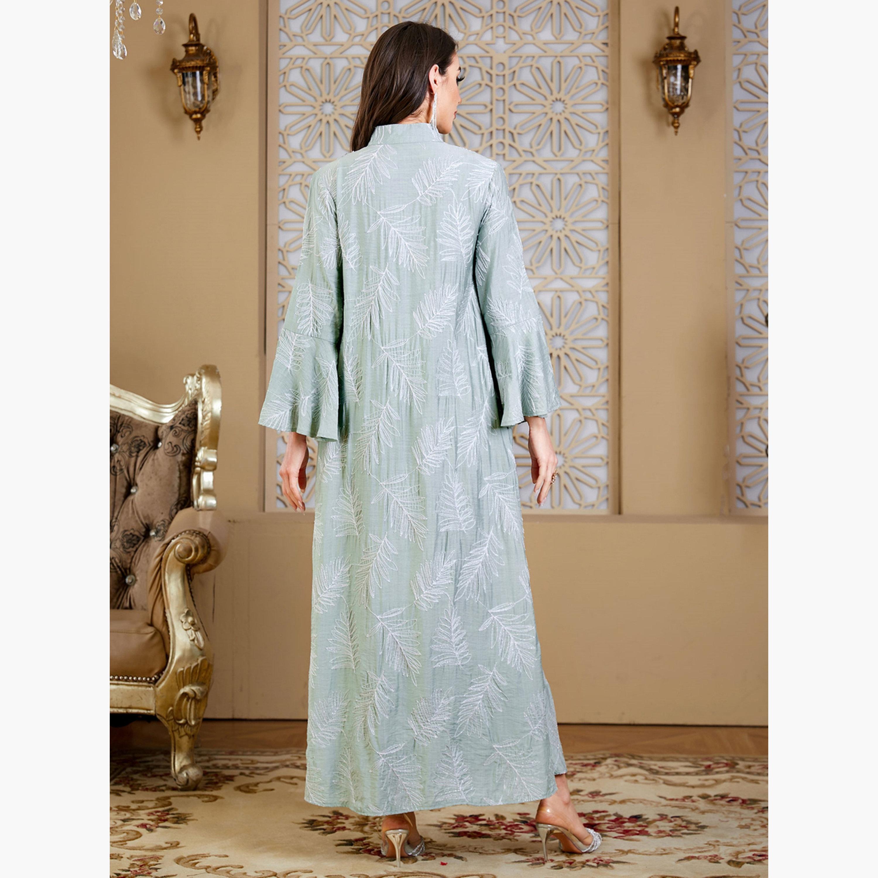 جلابية مزخرفة ومزينة-women-arabicclothing-jalabiyas-image-2