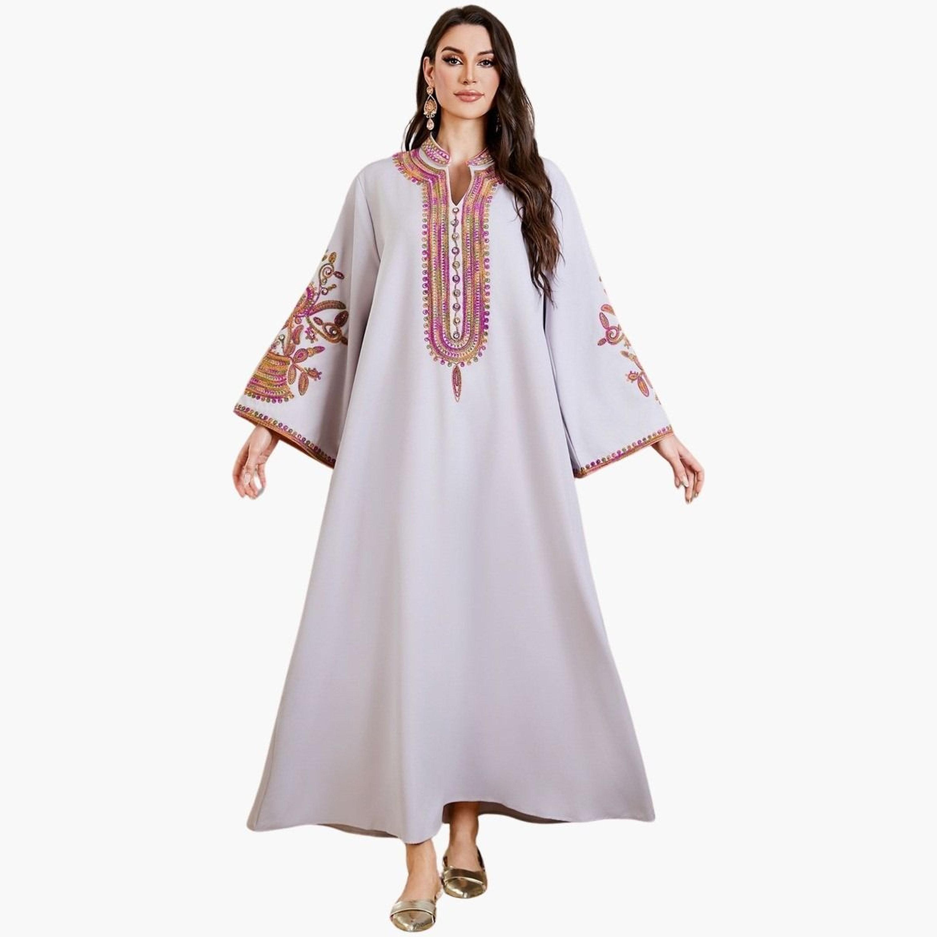 جلابية مخملية مطرزة-women-arabicclothing-jalabiyas-image-1