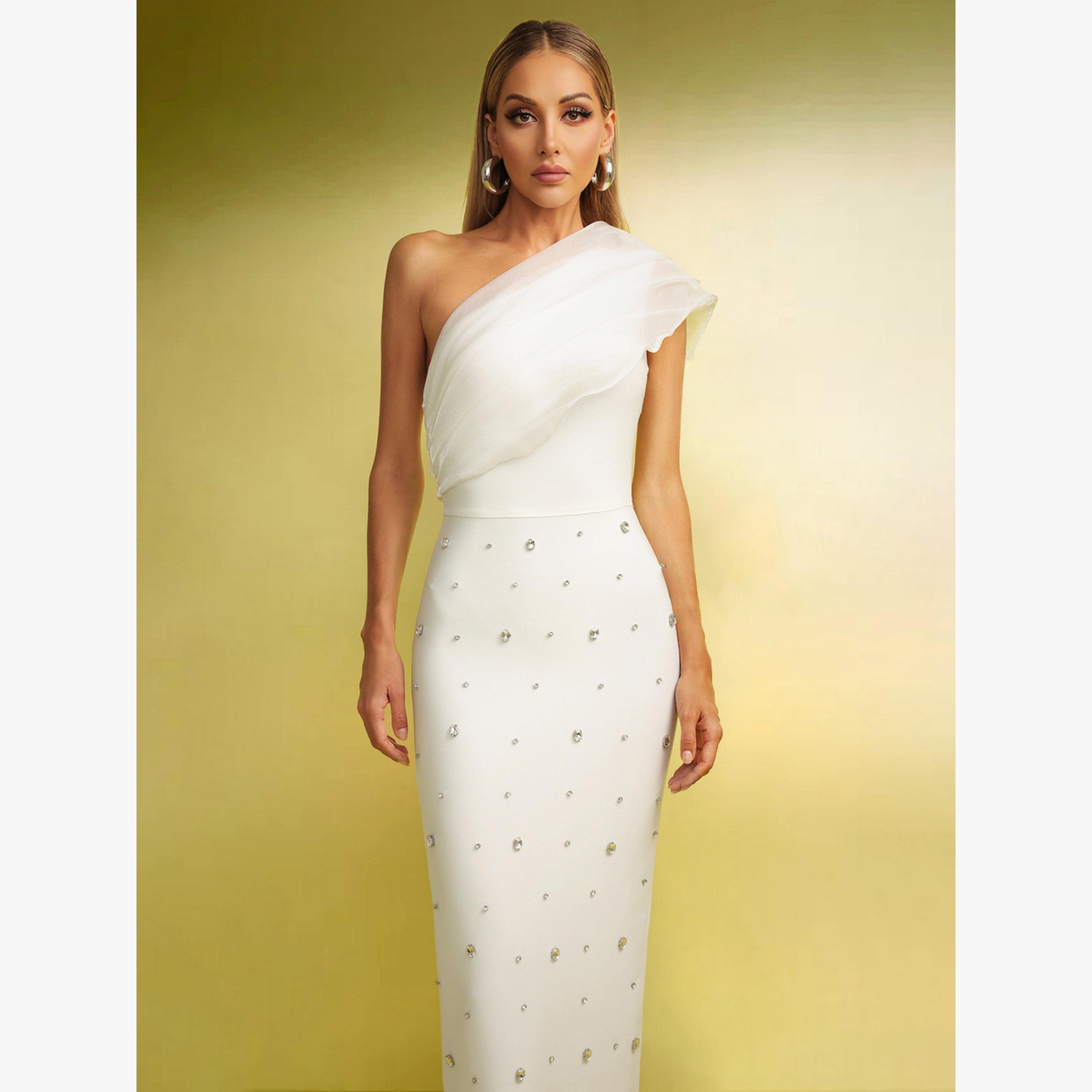 فستان طويل بكتف واحد ومزين بقصة ضيقة-women-clothing-dresses-image-5