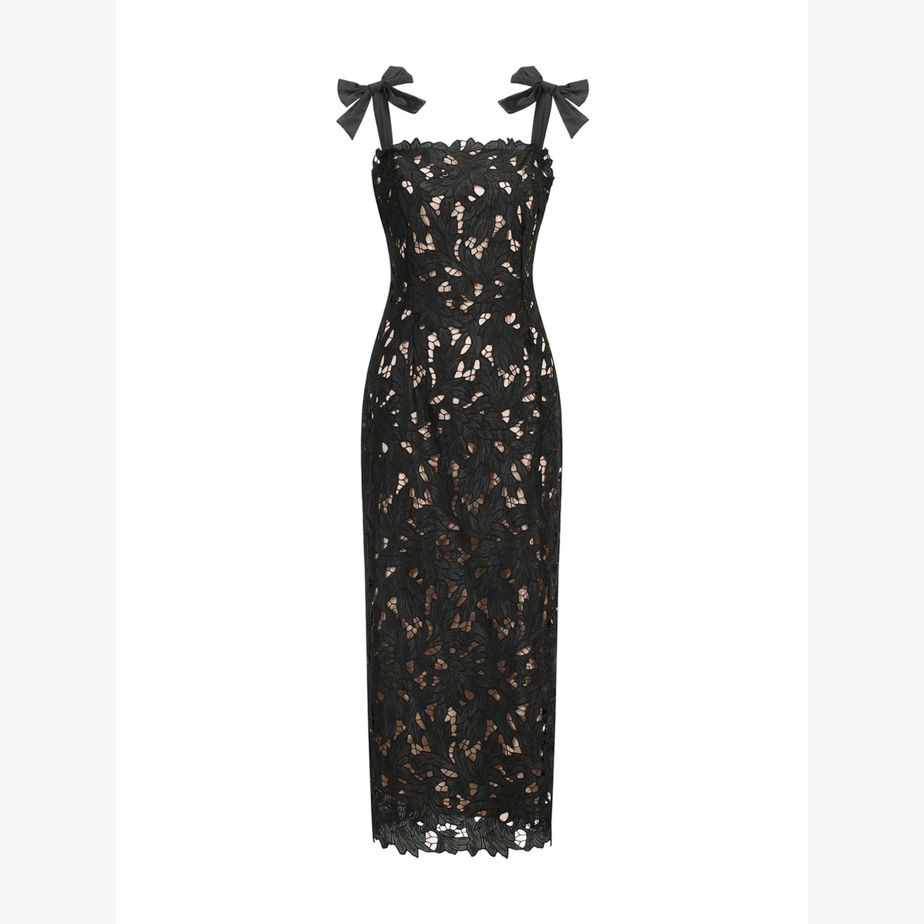 فستان طويل بلا أكمام مع أربطة-women-clothing-dresses-image-2