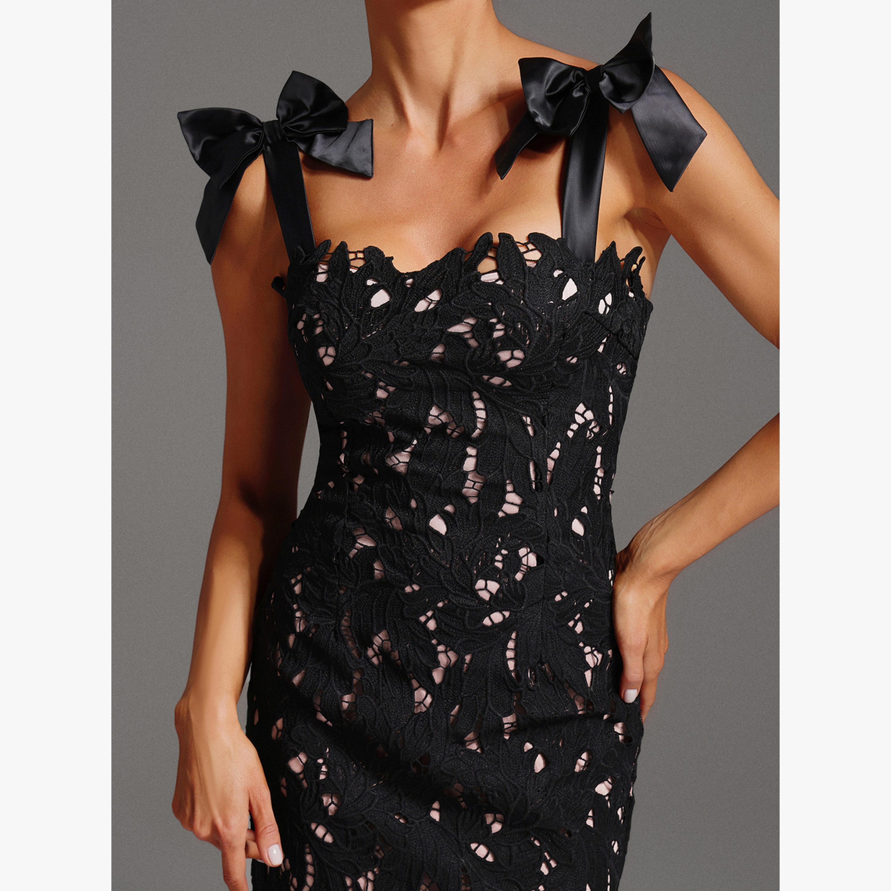 فستان طويل بلا أكمام مع أربطة-women-clothing-dresses-image-6