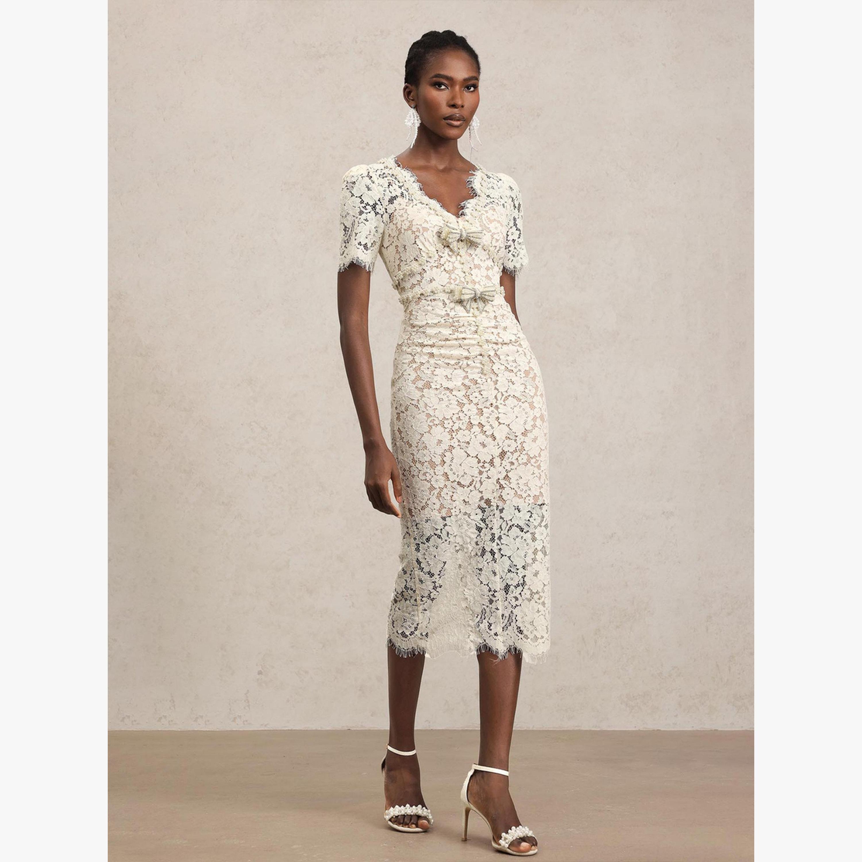 فستان ميدي بتفاصيل دانتيل-women-clothing-dresses-image-4