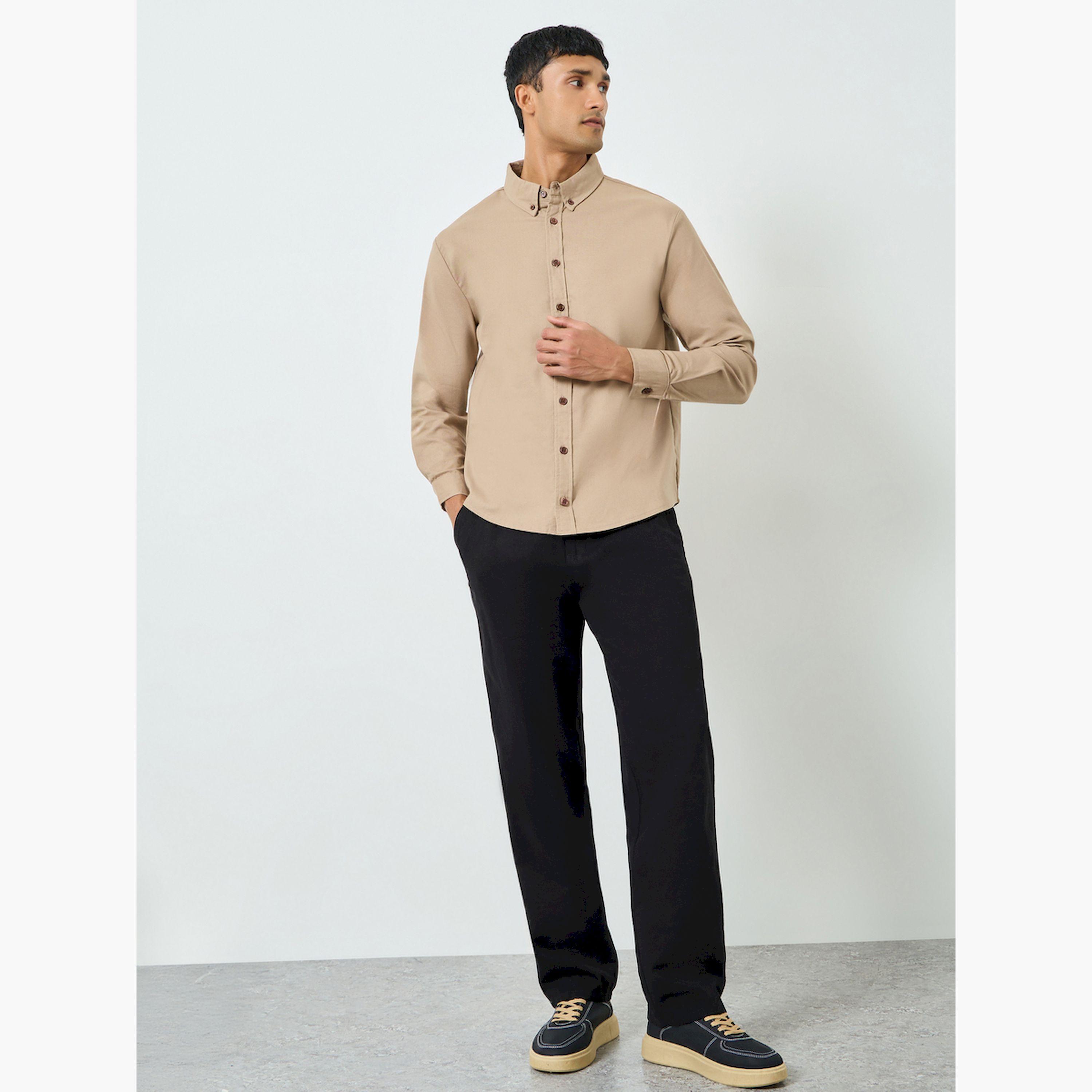 قميص قطني بقصة مريحة-men-clothing-shirts-image-2