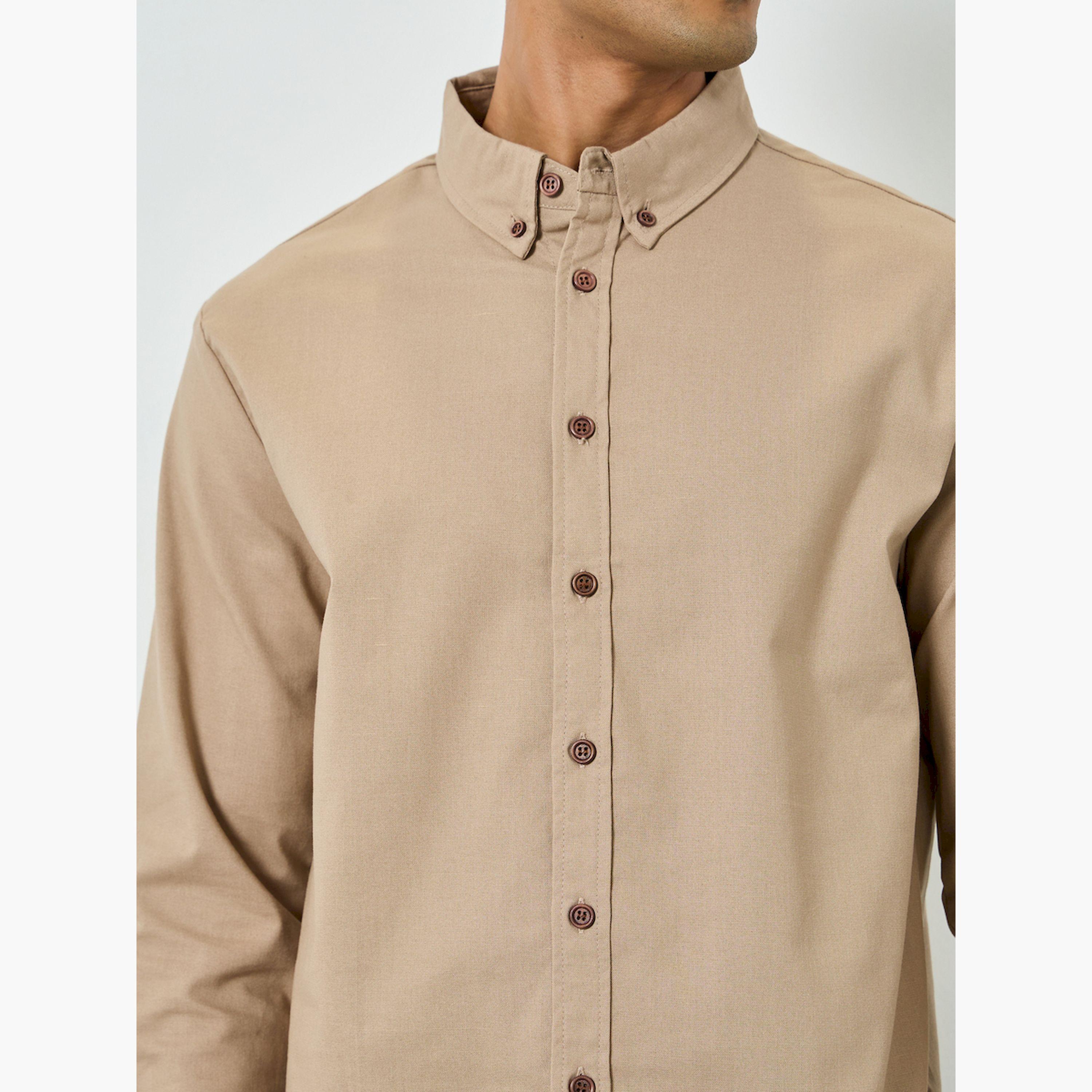 قميص قطني بقصة مريحة-men-clothing-shirts-image-4