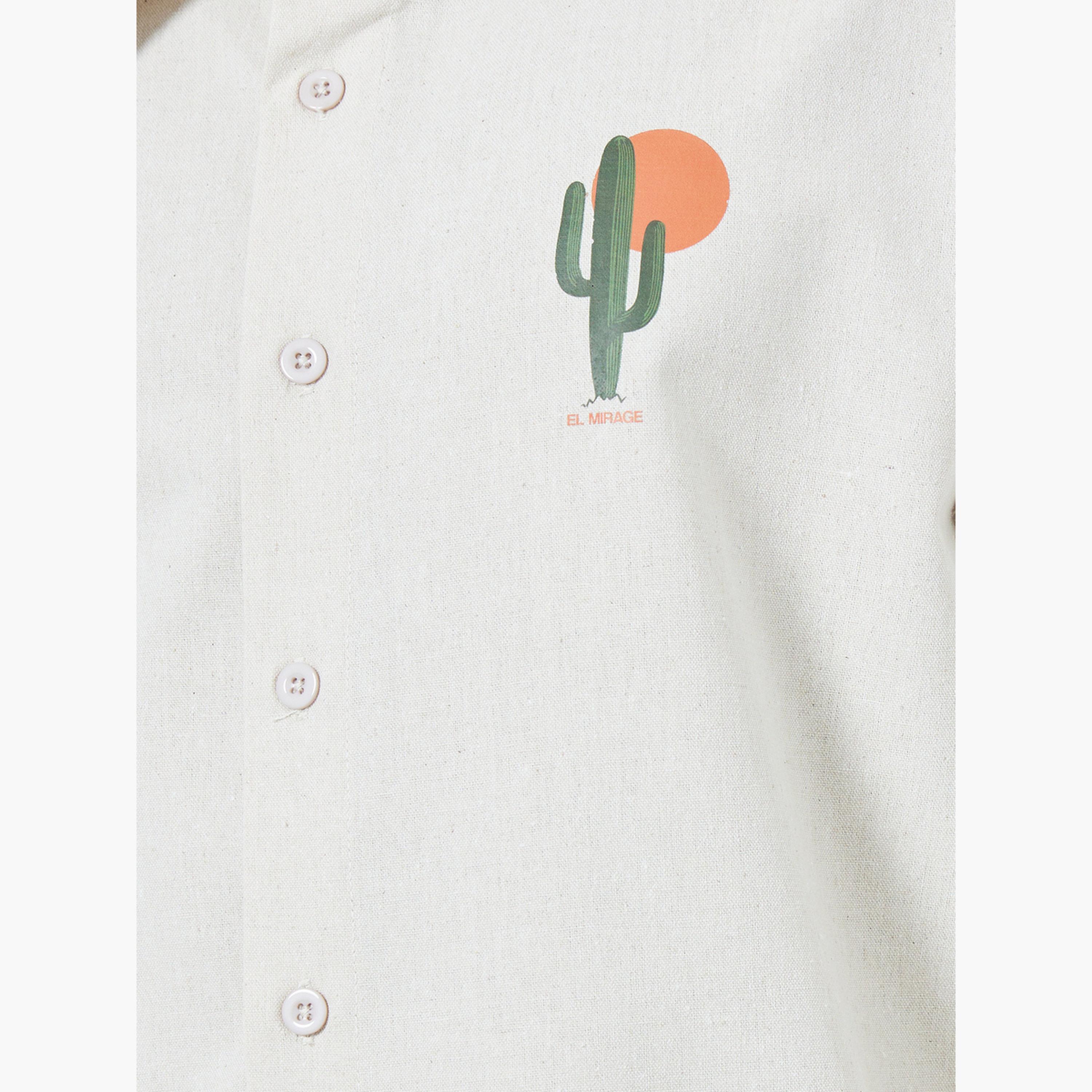 Styli Men Relaxed Fit Linen Blend Shirt-men-clothing-shirts-image-4