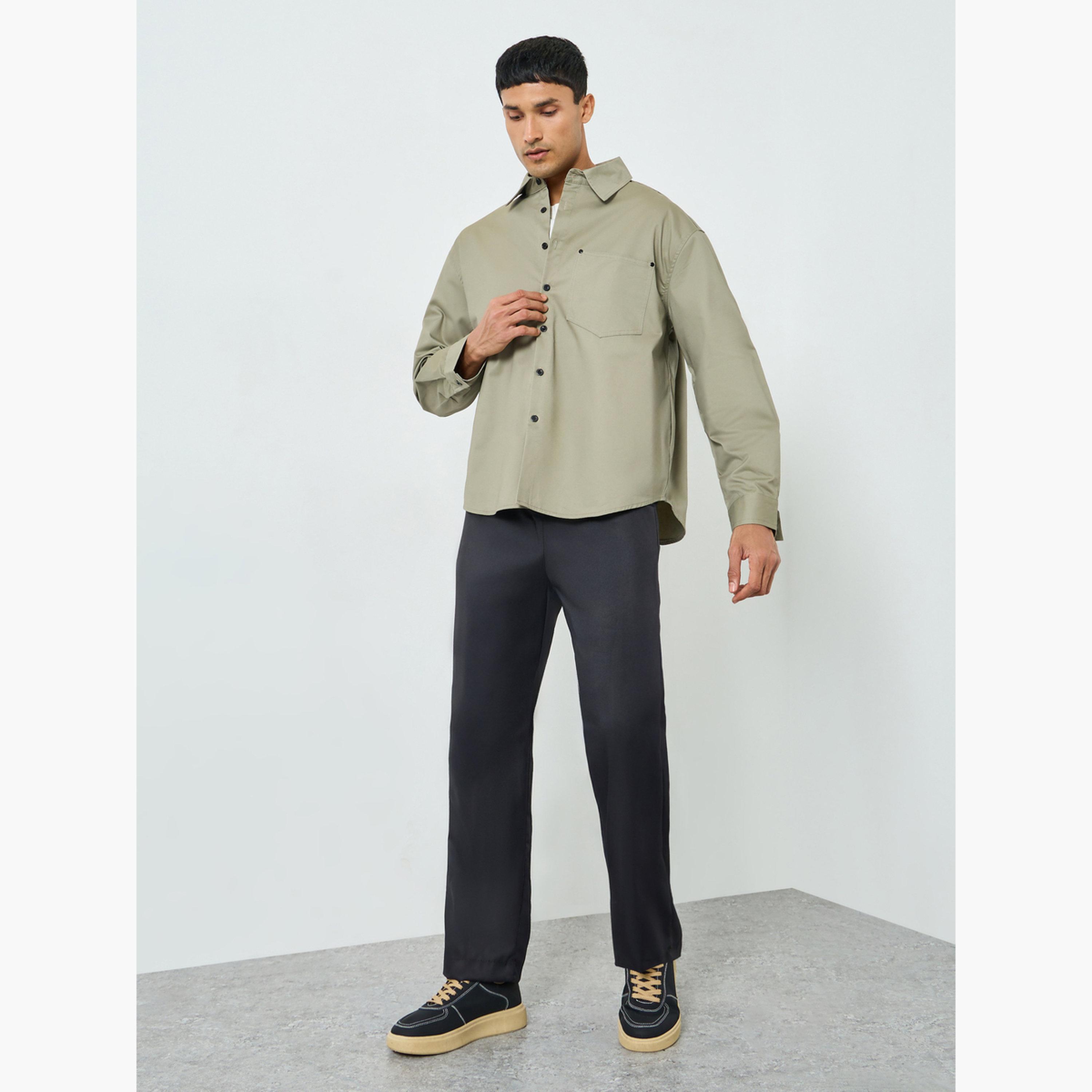 قميص قطني بقصة واسعة-men-clothing-shirts-image-2