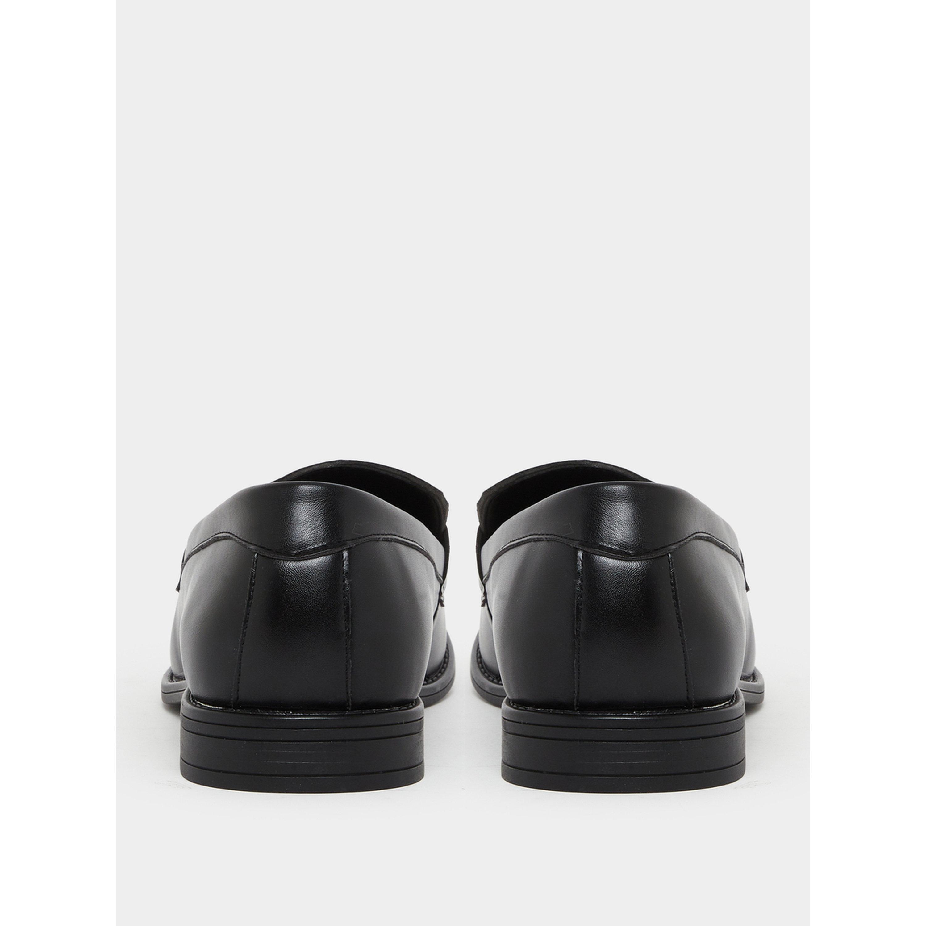 Styli Men Black Slip-On Penny Loafers-men-shoes-loafersandmoccasins-image-5