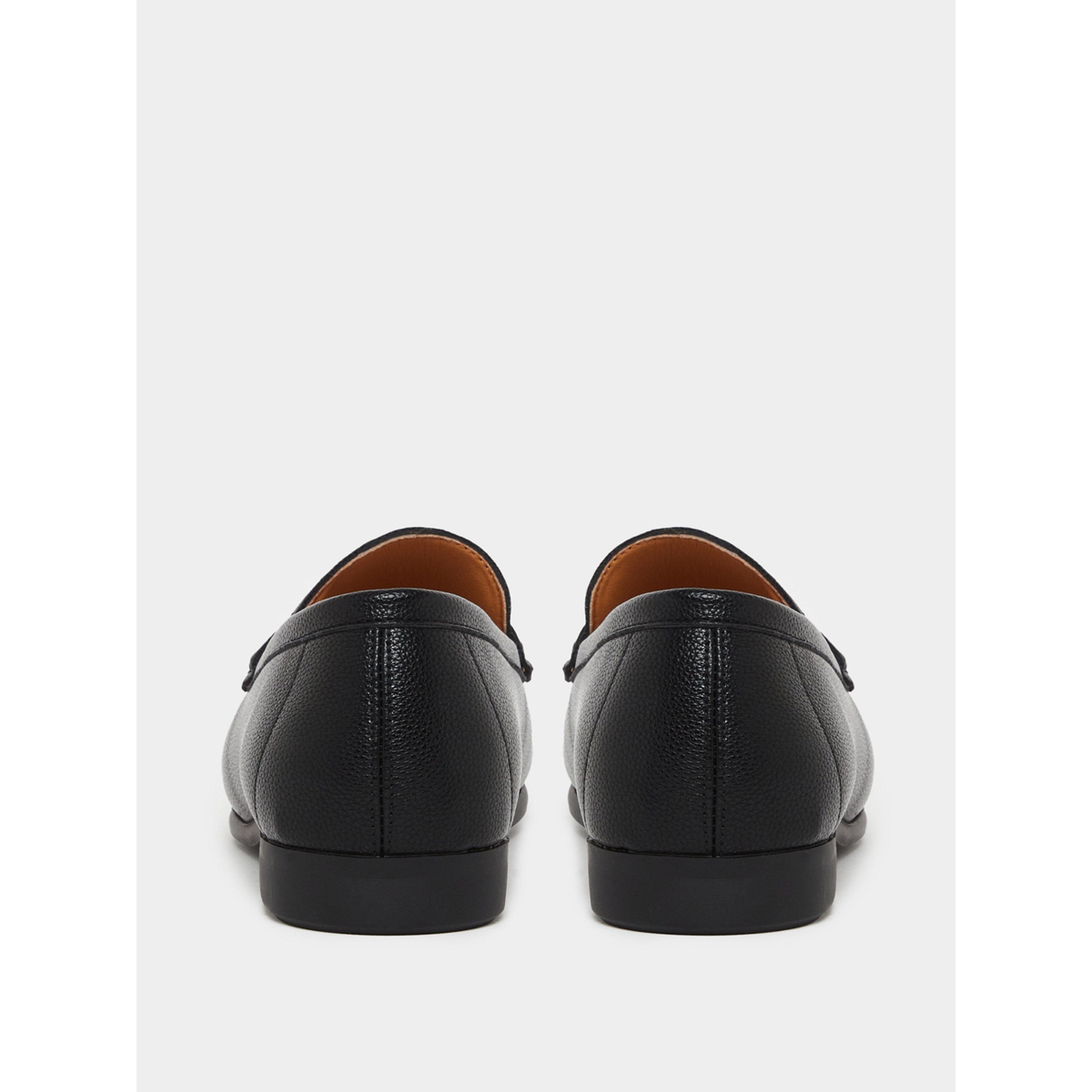 Styli Men Black Leather Formal Loafers-men-shoes-loafersandmoccasins-image-5