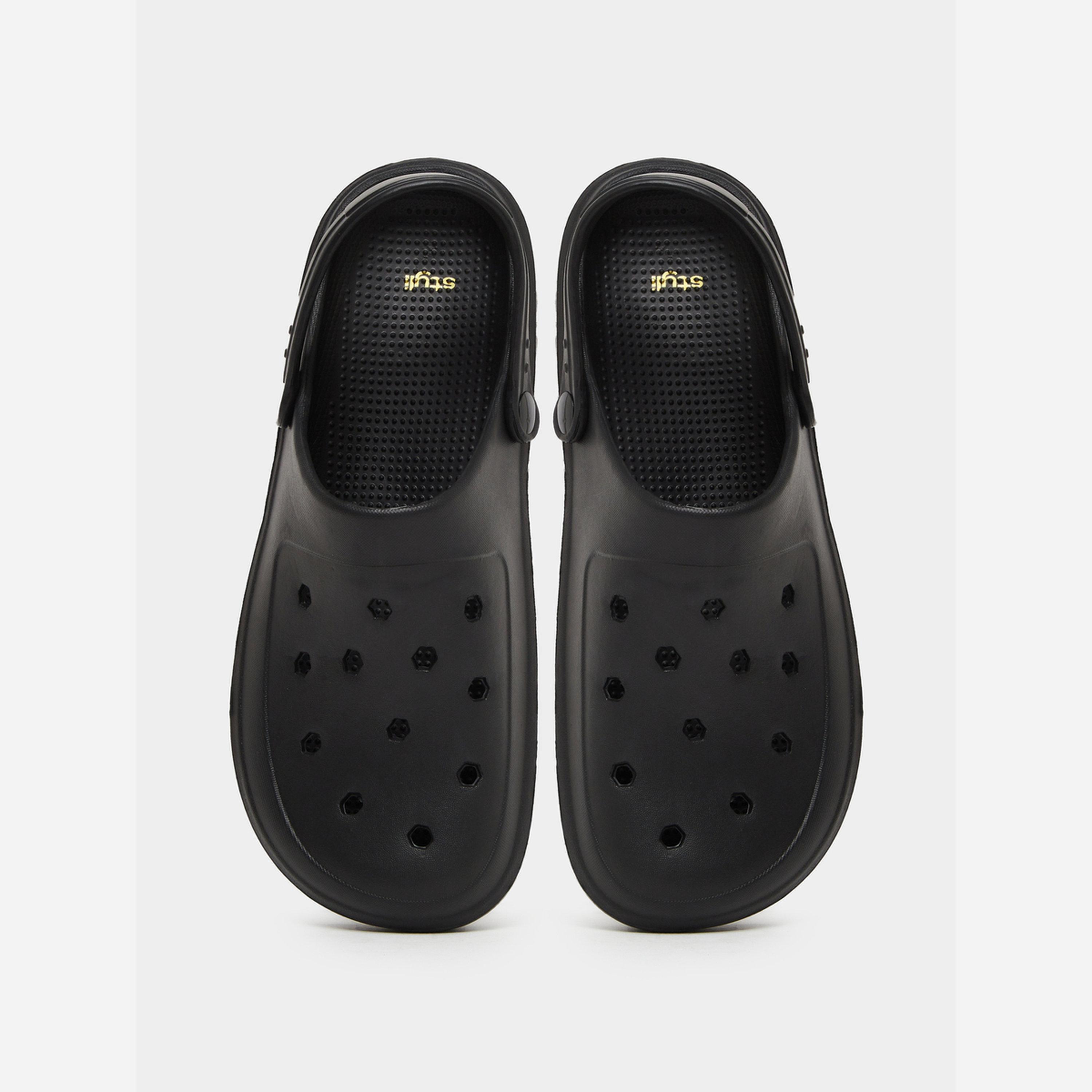 ستايلي - حذاء رجالي لون اسود سهل الارتداء ومريح-men-shoes-flipflopsandslides-image-5